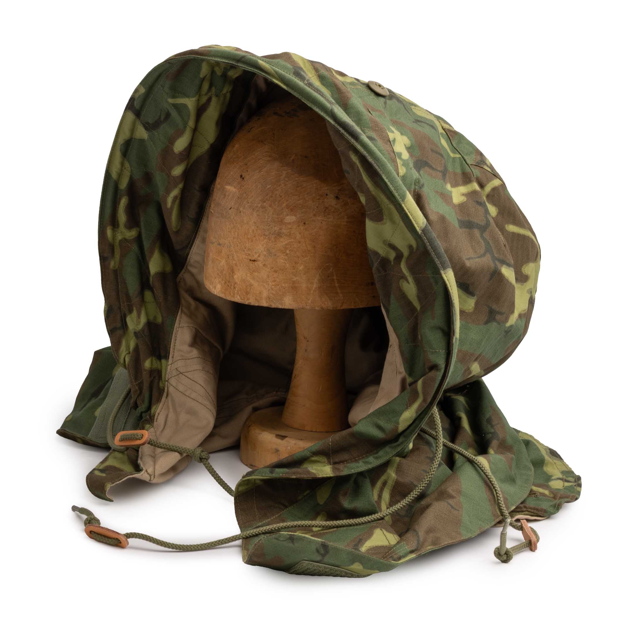 Buzz Rickson's M-65 Type Hood, ERDL Camouflage-Hood-Clutch Cafe