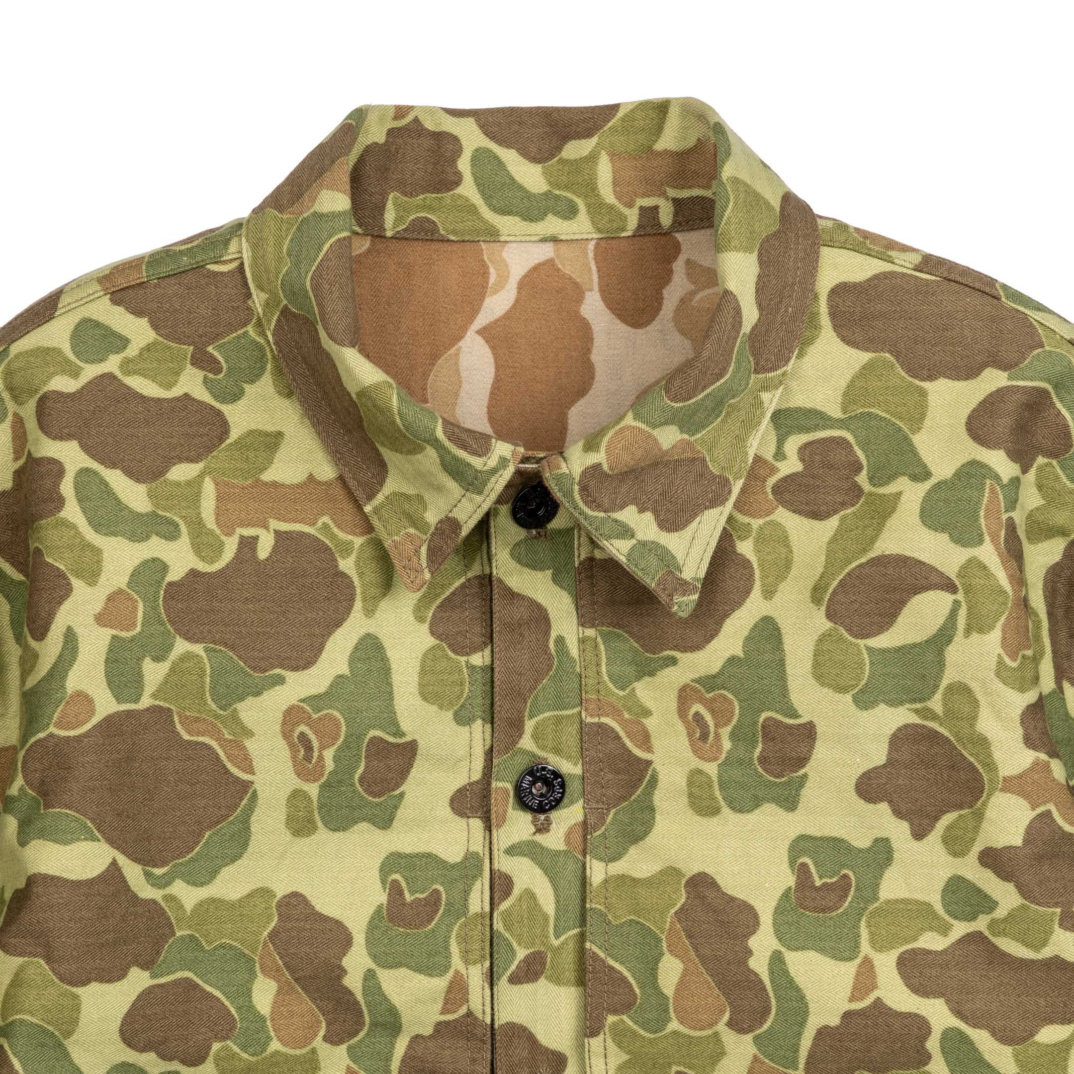 Buzz Rickson's P-44 USMC HBT Jacket Camouflage-Jacket-Clutch Cafe