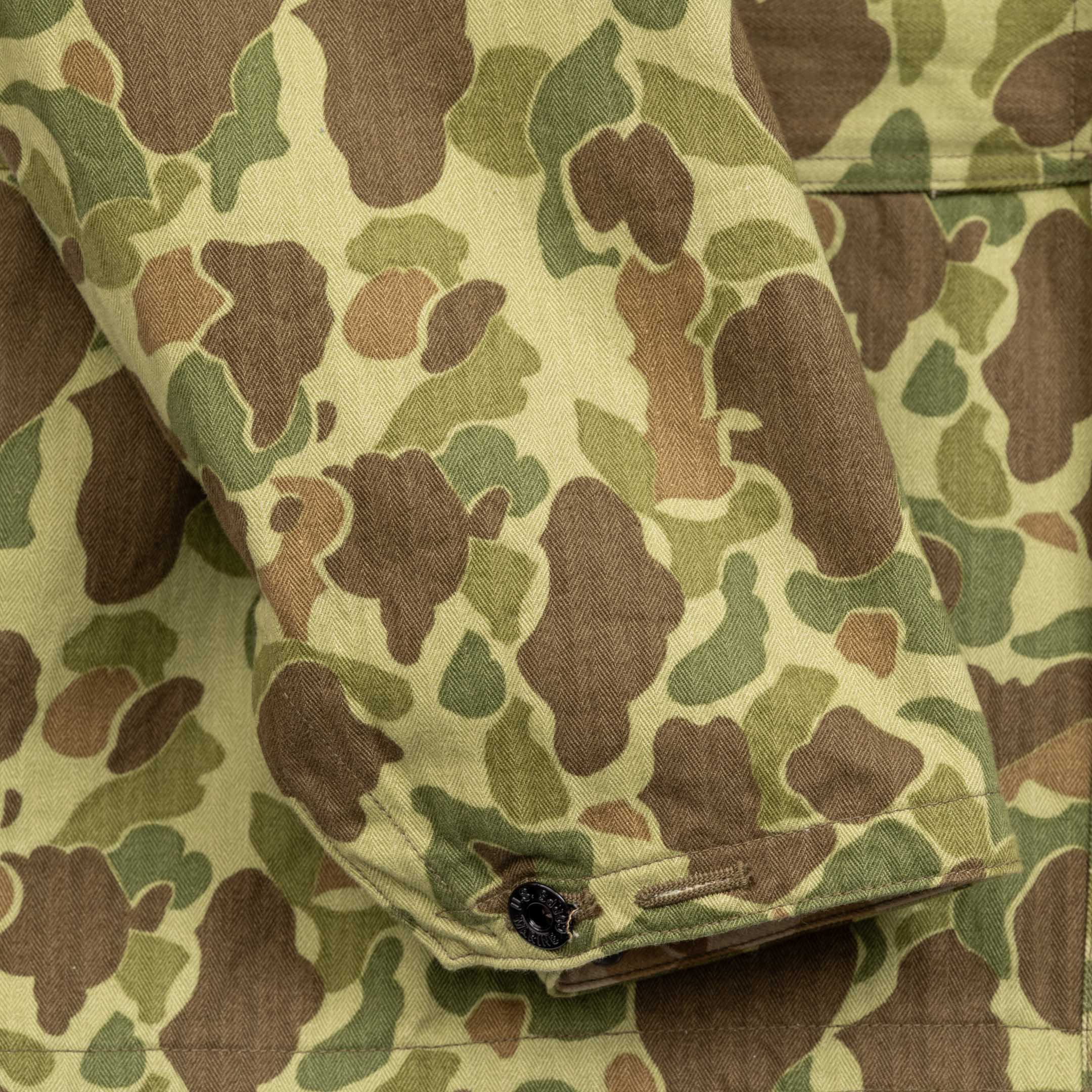 Buzz Rickson's P-44 USMC HBT Jacket Camouflage-Jacket-Clutch Cafe