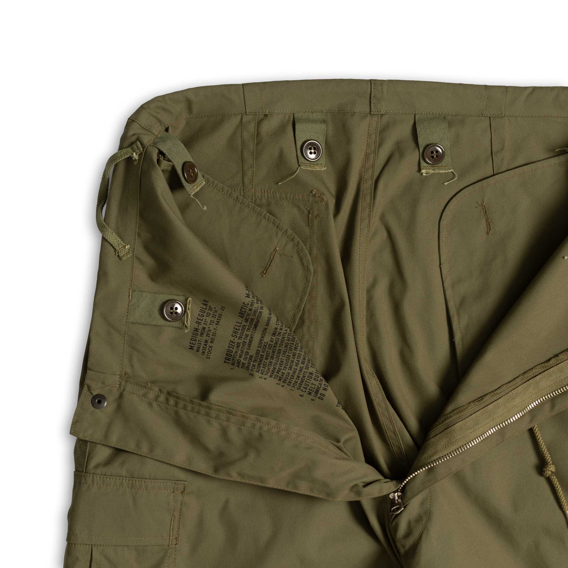 Buzz Rickson's Trousers, Shell, Arctic, M-1951 Olive-Trousers-Clutch Cafe