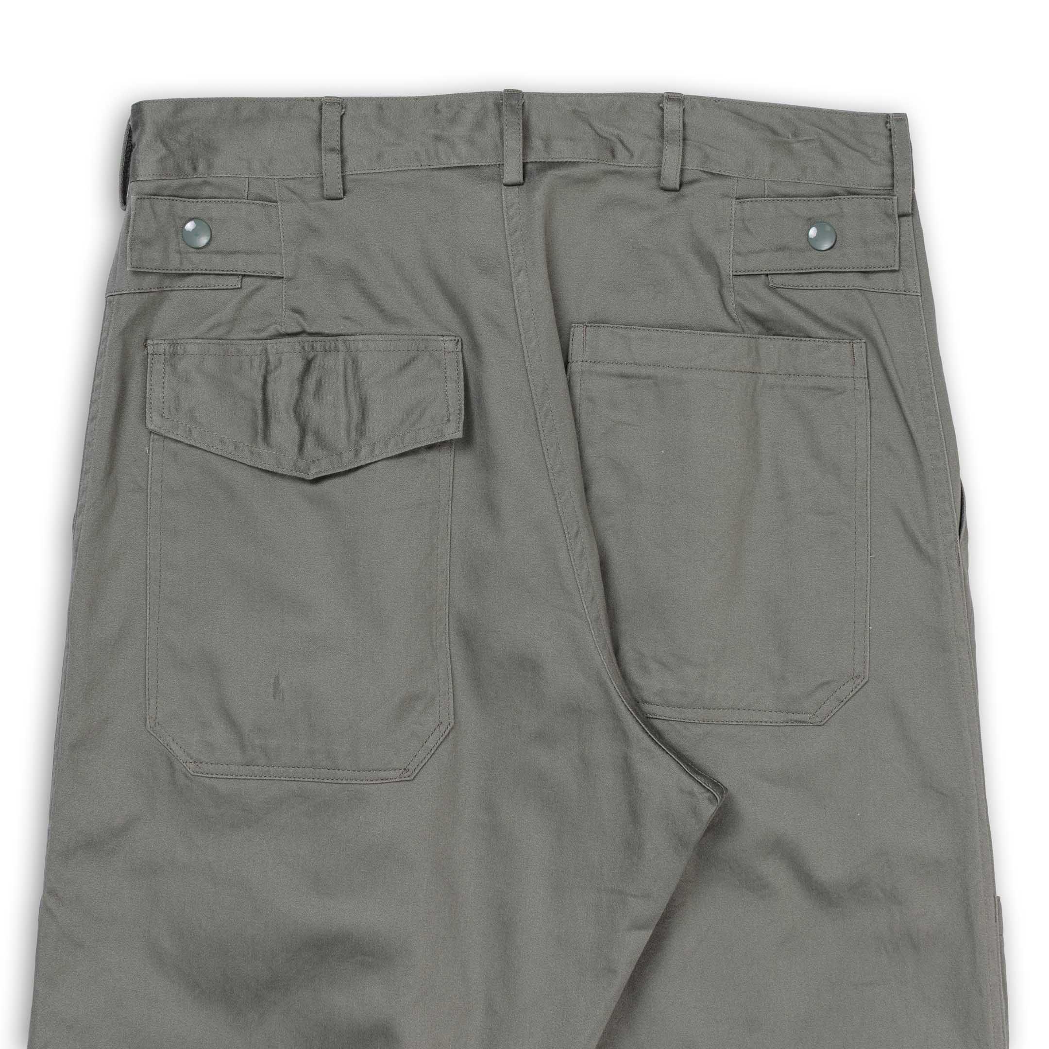 Buzz Rickson's Trousers, Utility, Cotton Sage Green-Trousers-Clutch Cafe