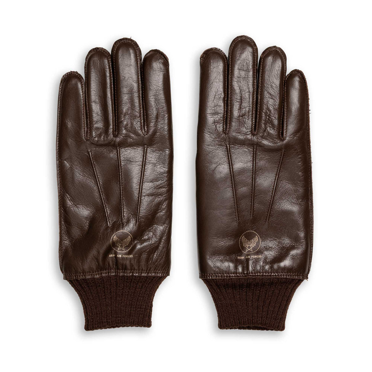 Buzz Rickson's Type A-10 Gloves S/Brown x Brown-Gloves-Clutch Cafe