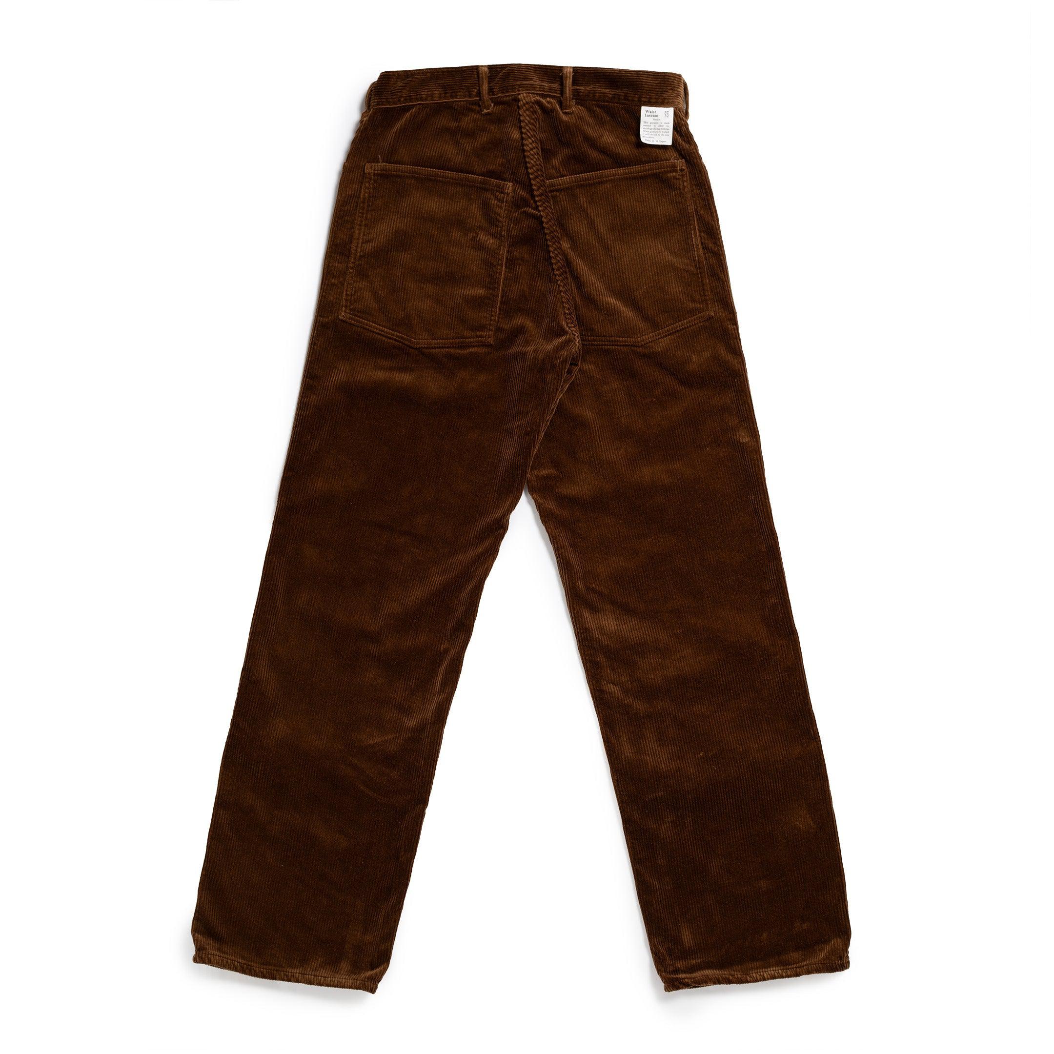 Buzz Rickson's U.S. Army Working Trousers Corduroy Brown-Trousers-Clutch Cafe