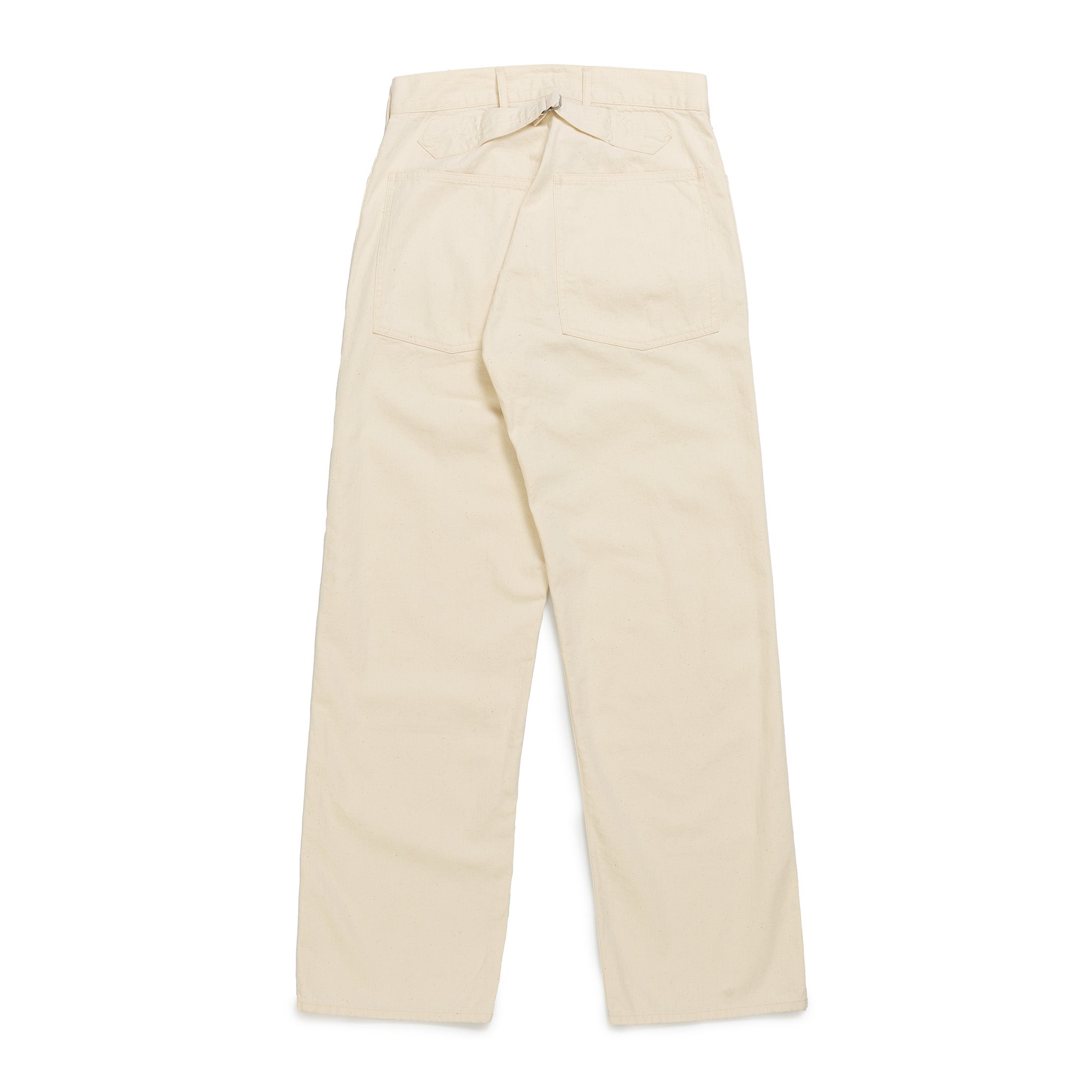Buzz Rickson's Working Trousers White Twill-Trousers-Clutch Cafe