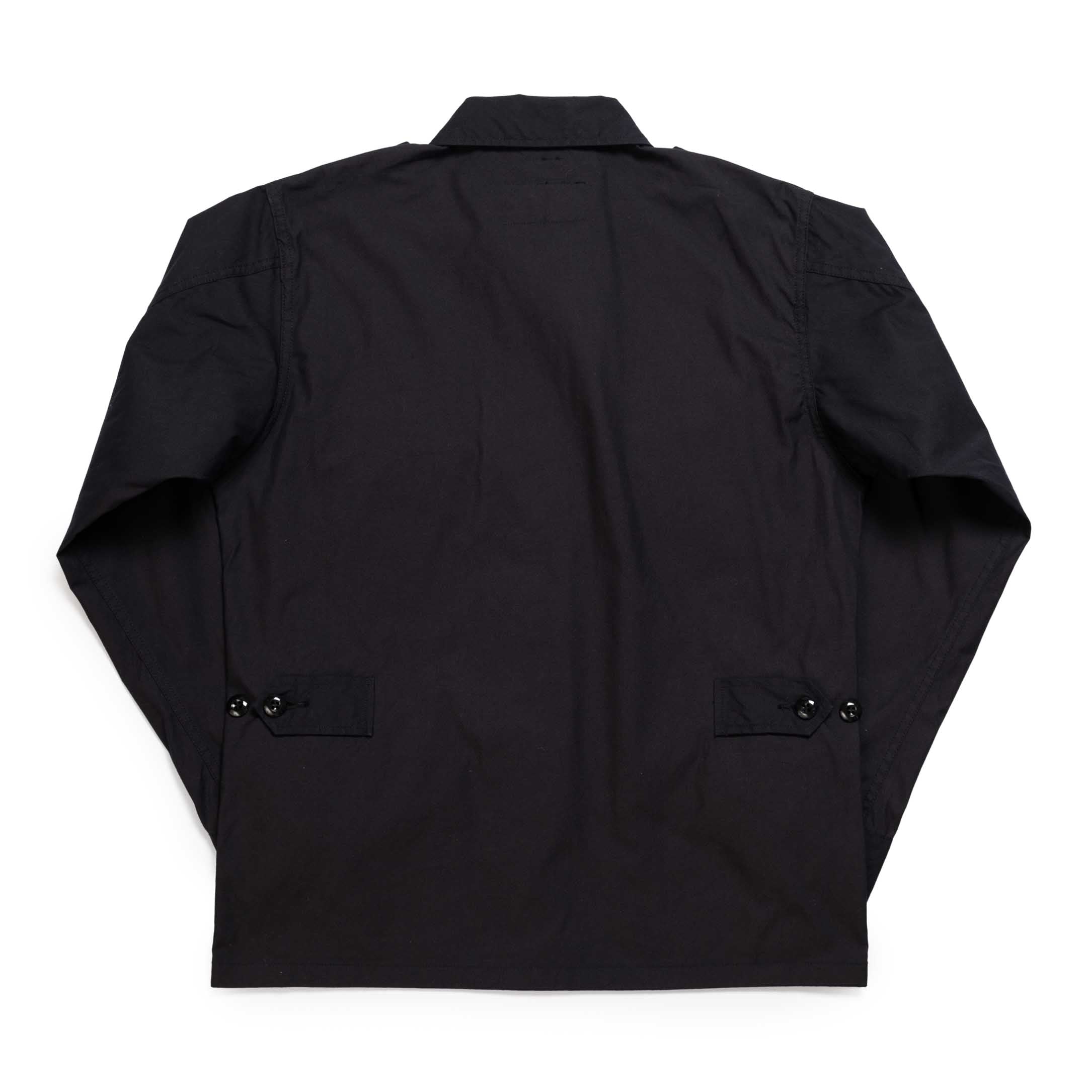 Buzz Rickson’s x William Gibson Tropical Combat Coat Black-Jacket-Clutch Cafe
