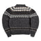 Chamula Fair Isle #3 Pullover Knit Ox Grey-Knitwear-Clutch Cafe