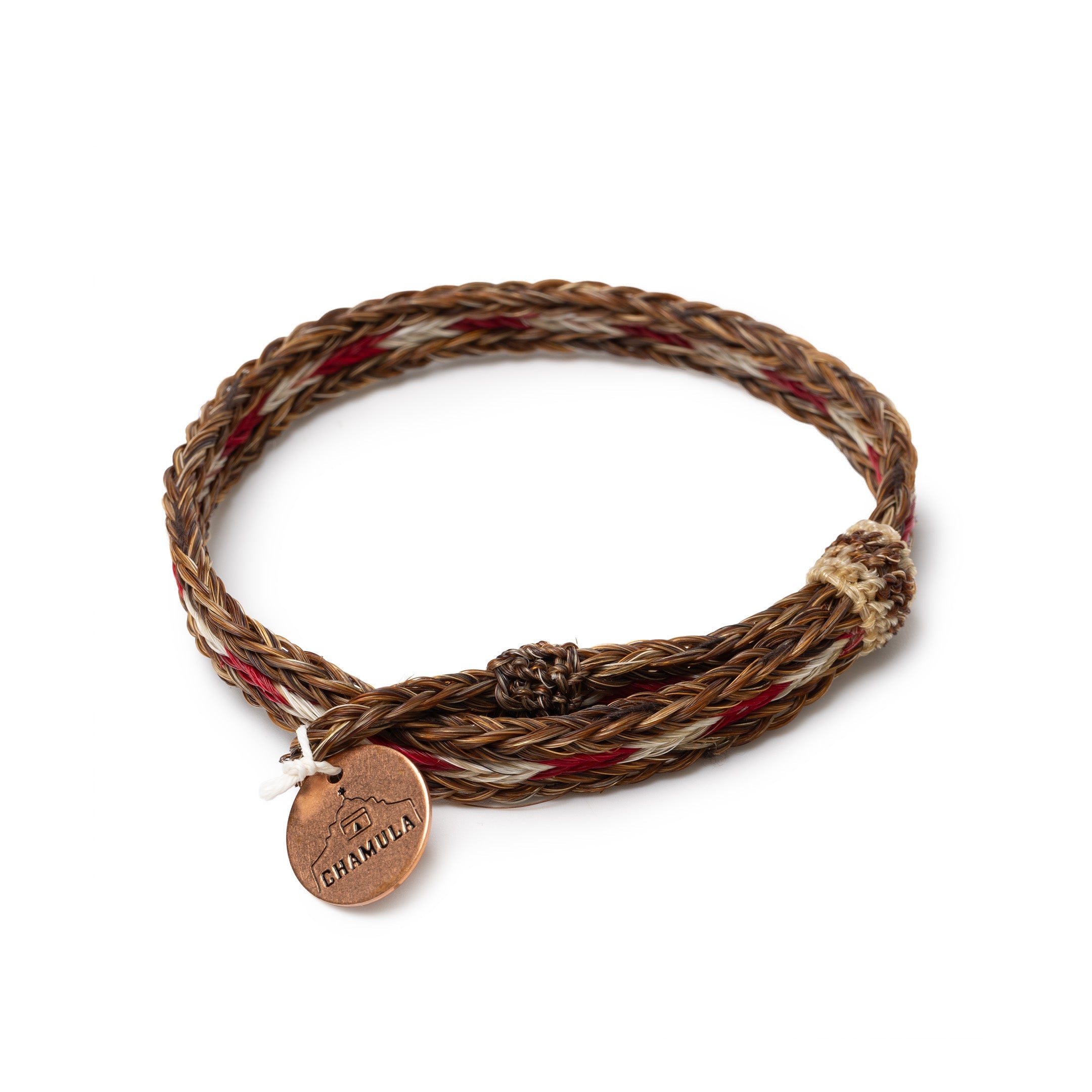Chamula H.H. Braided Bracelet Brown-Bracelet-Clutch Cafe