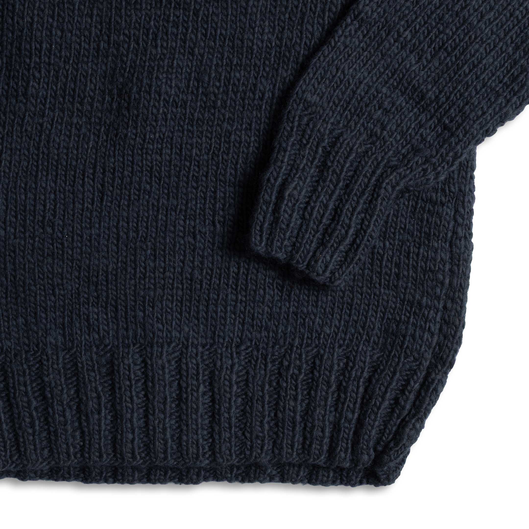 Chamula Turtleneck Pullover Navy-Knitwear-Clutch Cafe