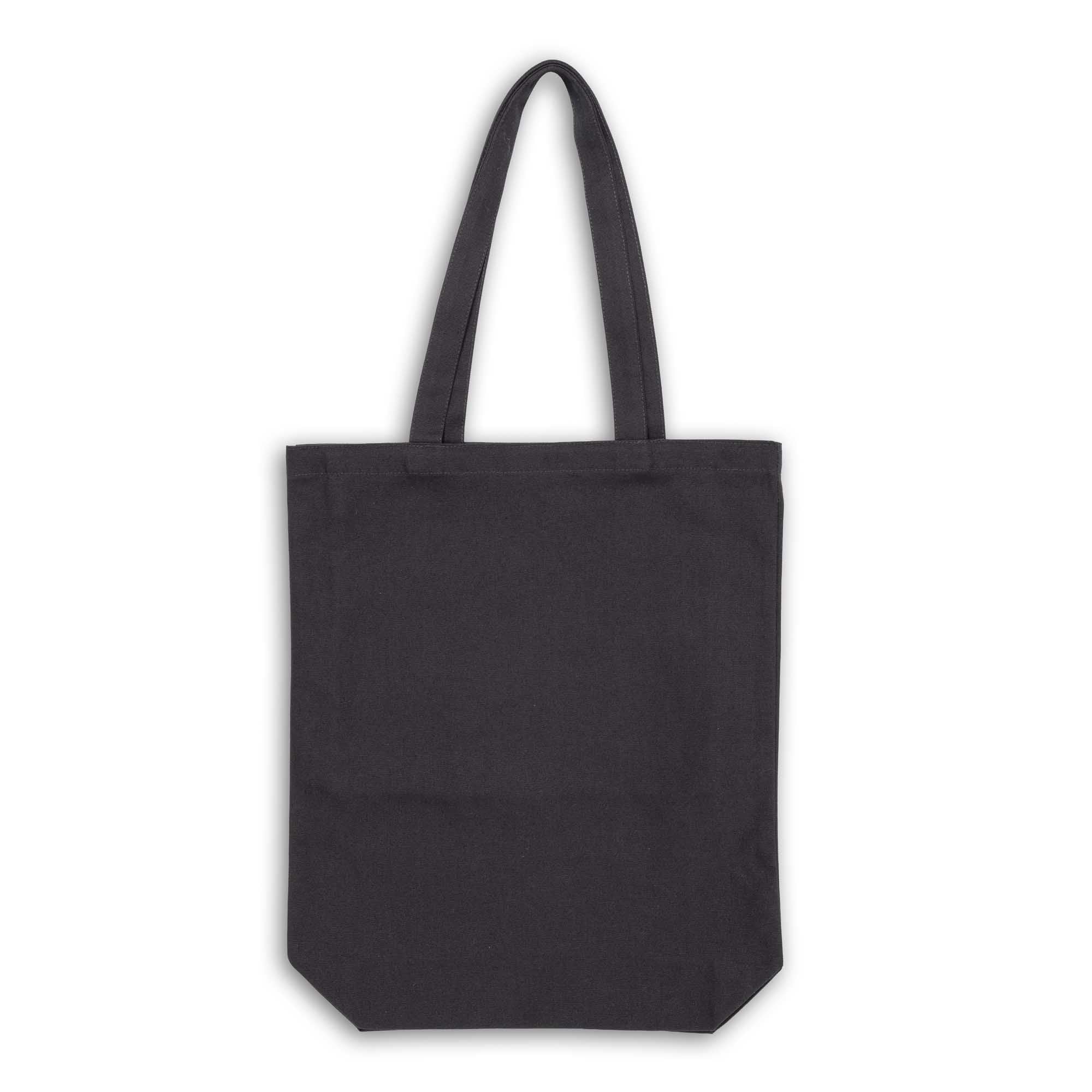 Clutch Cafe Cotton Canvas Tote Bag Black-Tote Bag-Clutch Cafe
