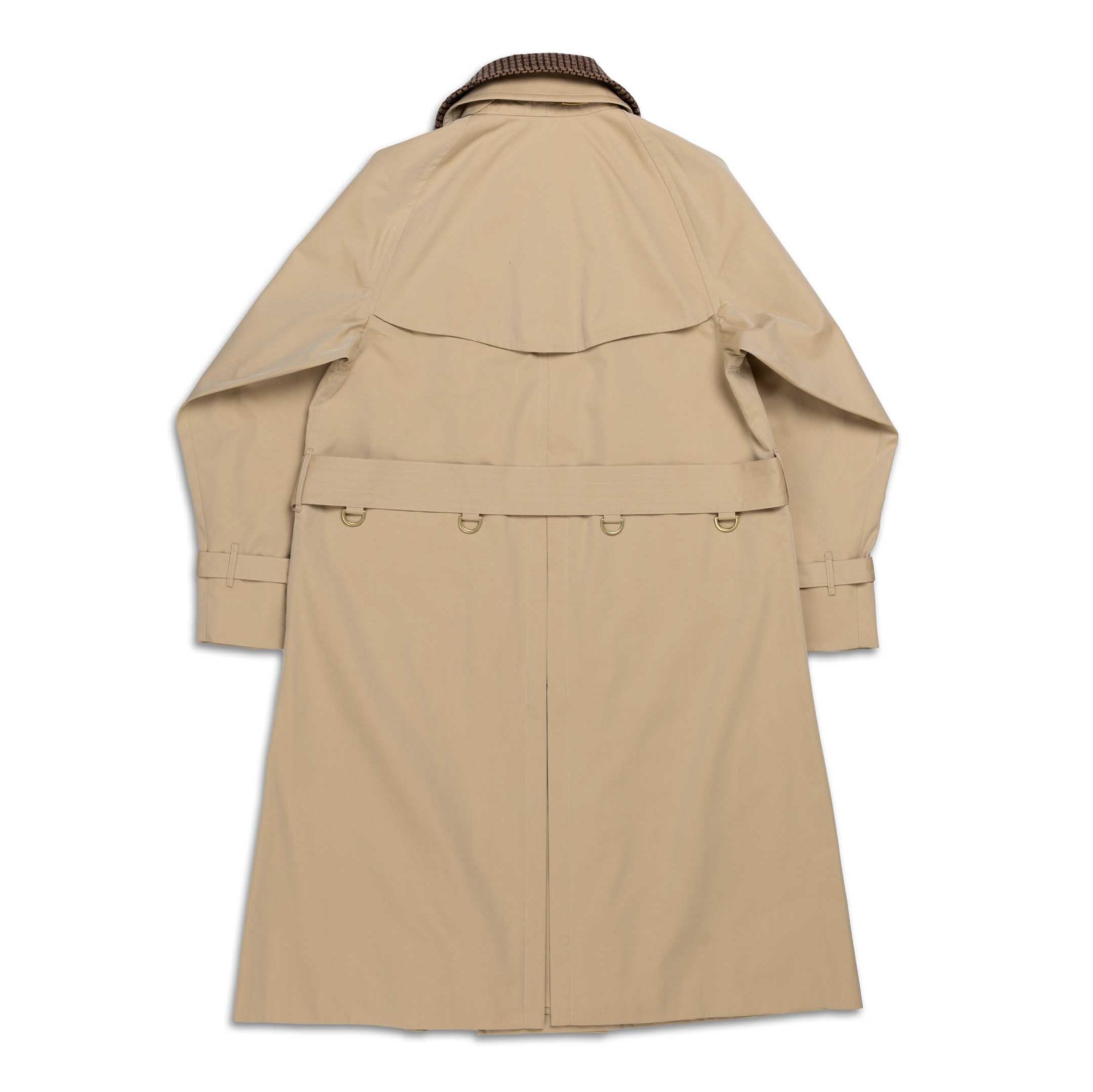 Coherence AL II Trench Coat Gabardine Beige-Overcoat-Clutch Cafe
