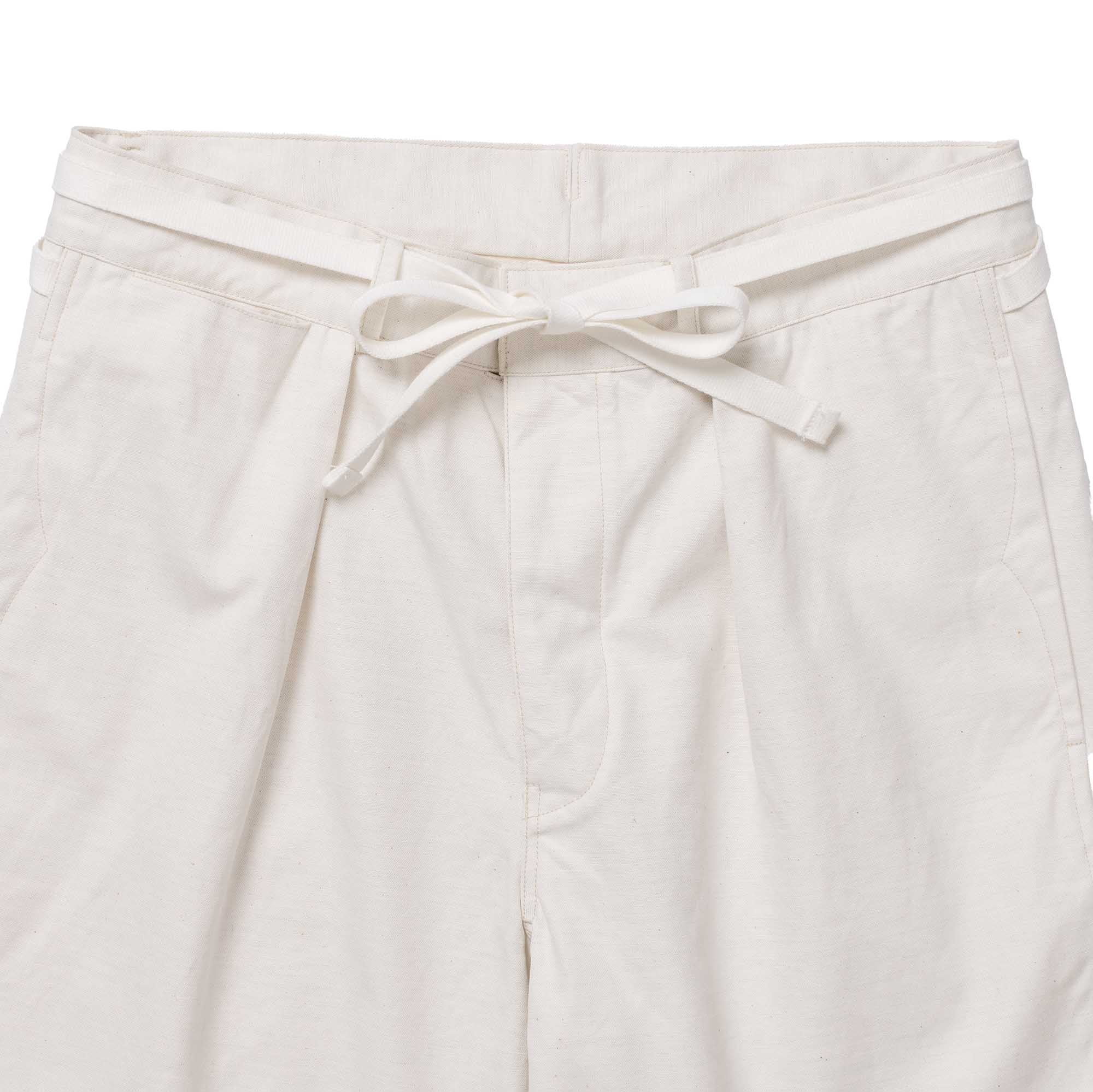 Coherence Alain Shorts Selvedge Yacht Canvas B. White-Shorts-Clutch Cafe