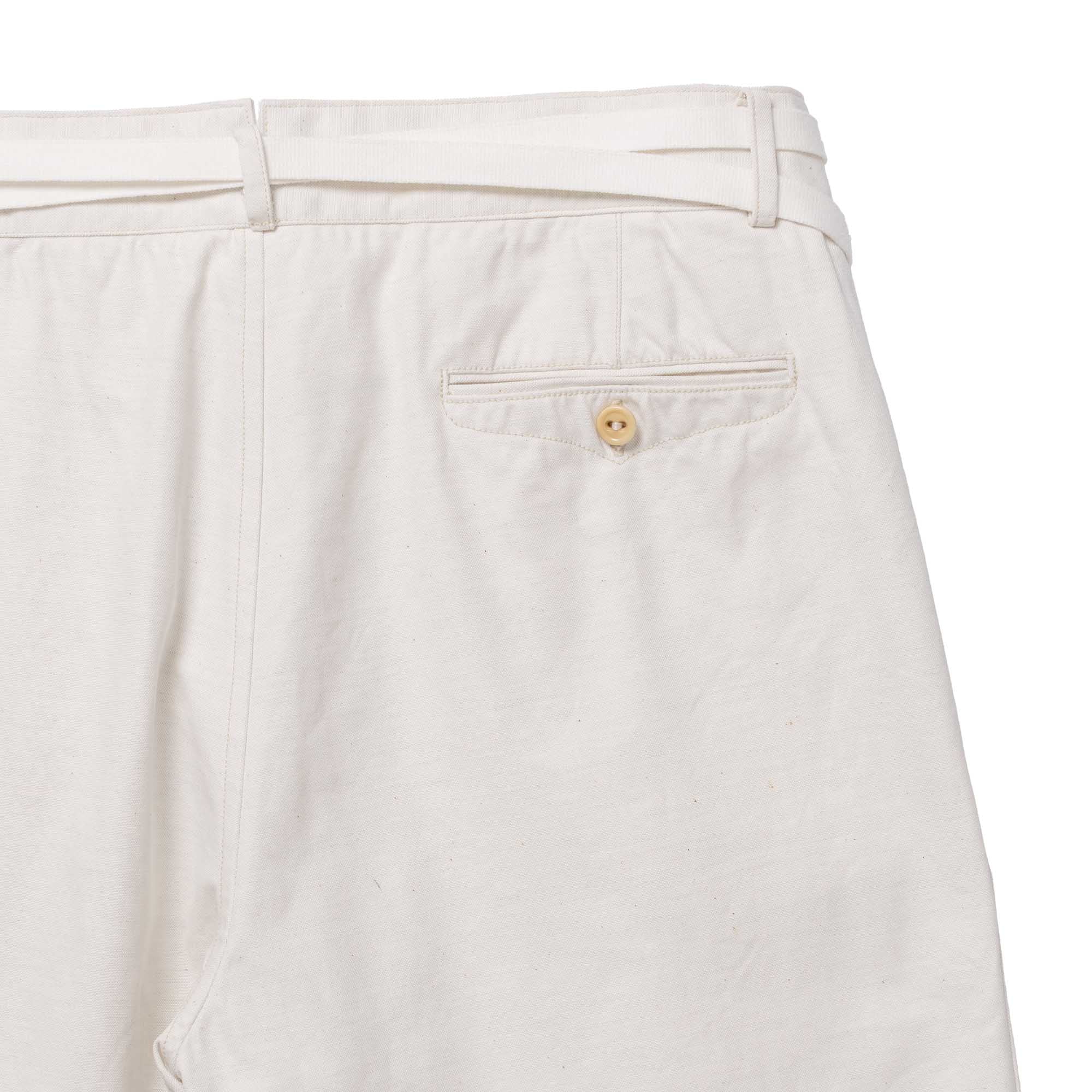 Coherence Alain Shorts Selvedge Yacht Canvas B. White-Shorts-Clutch Cafe
