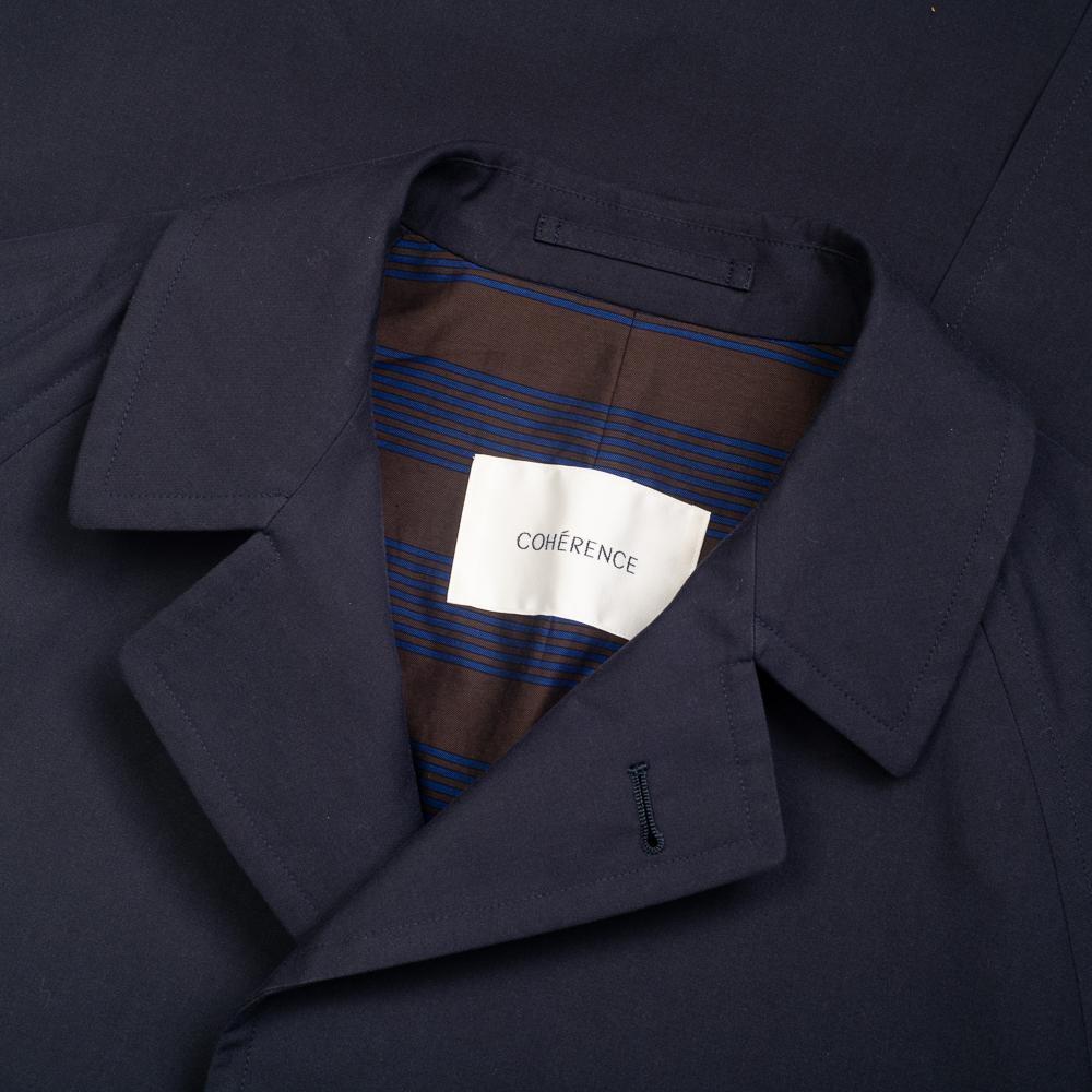 Coherence Corb II Overcoat D.Blue-Coat-Clutch Cafe