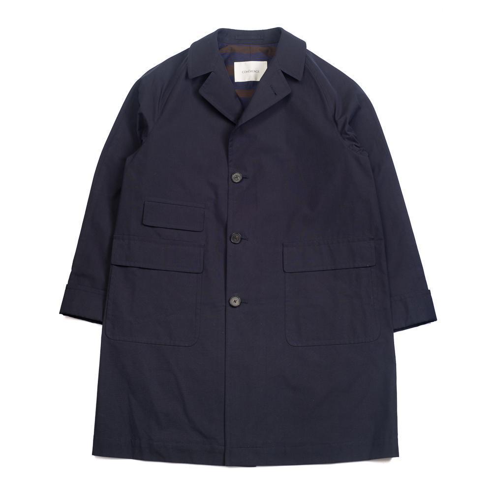 Coherence Corb II Overcoat D.Blue-Coat-Clutch Cafe
