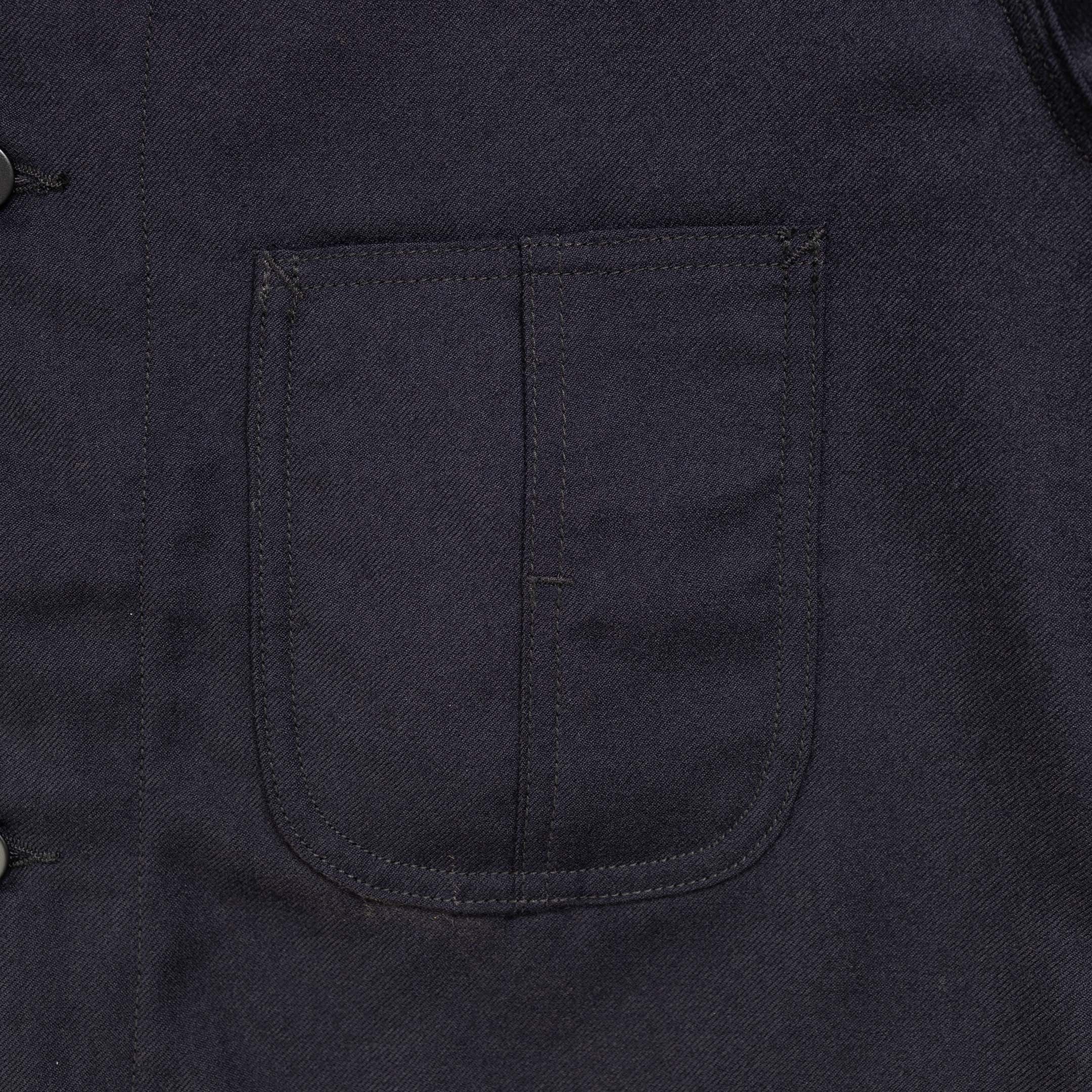 Coherence Jackson Rover Wool Twill D.Blue-Jacket-Clutch Cafe