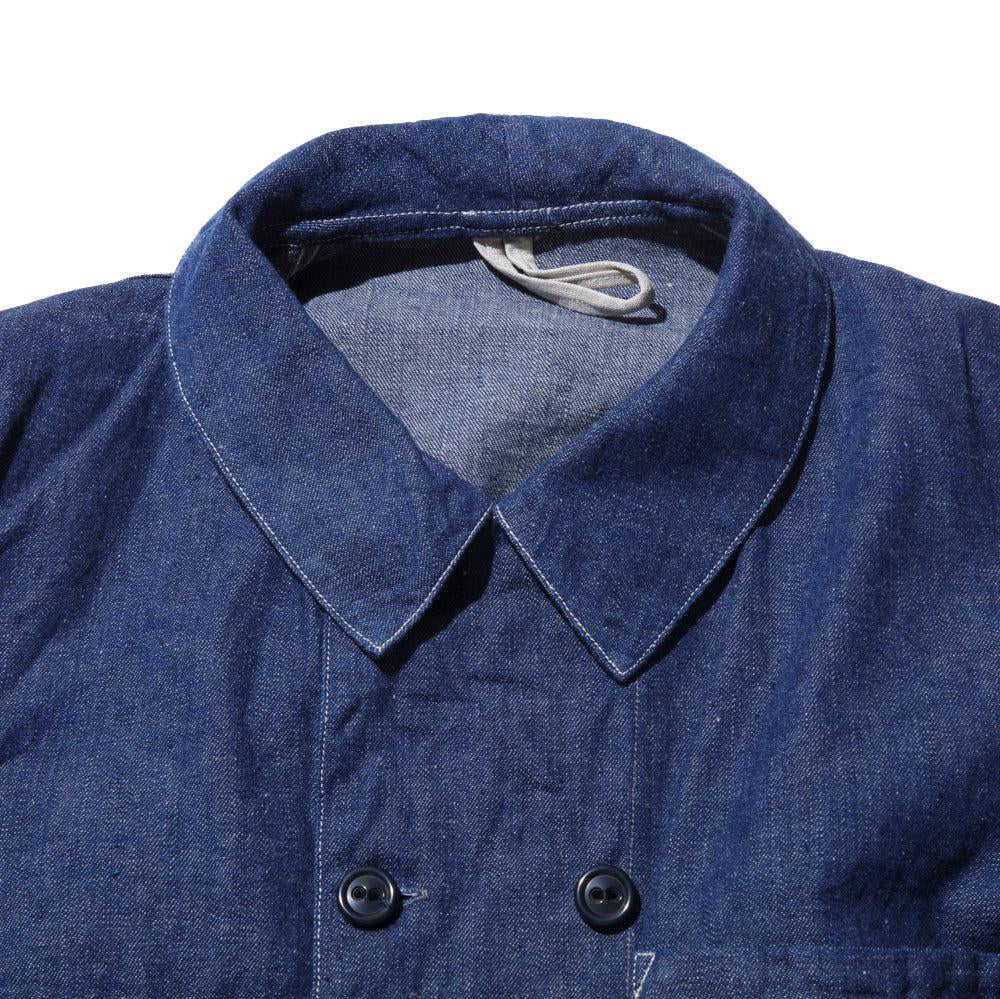 Coherence Kees 10oz Logger Selvedge Denim Jacket Indigo-Jacket-Clutch Cafe