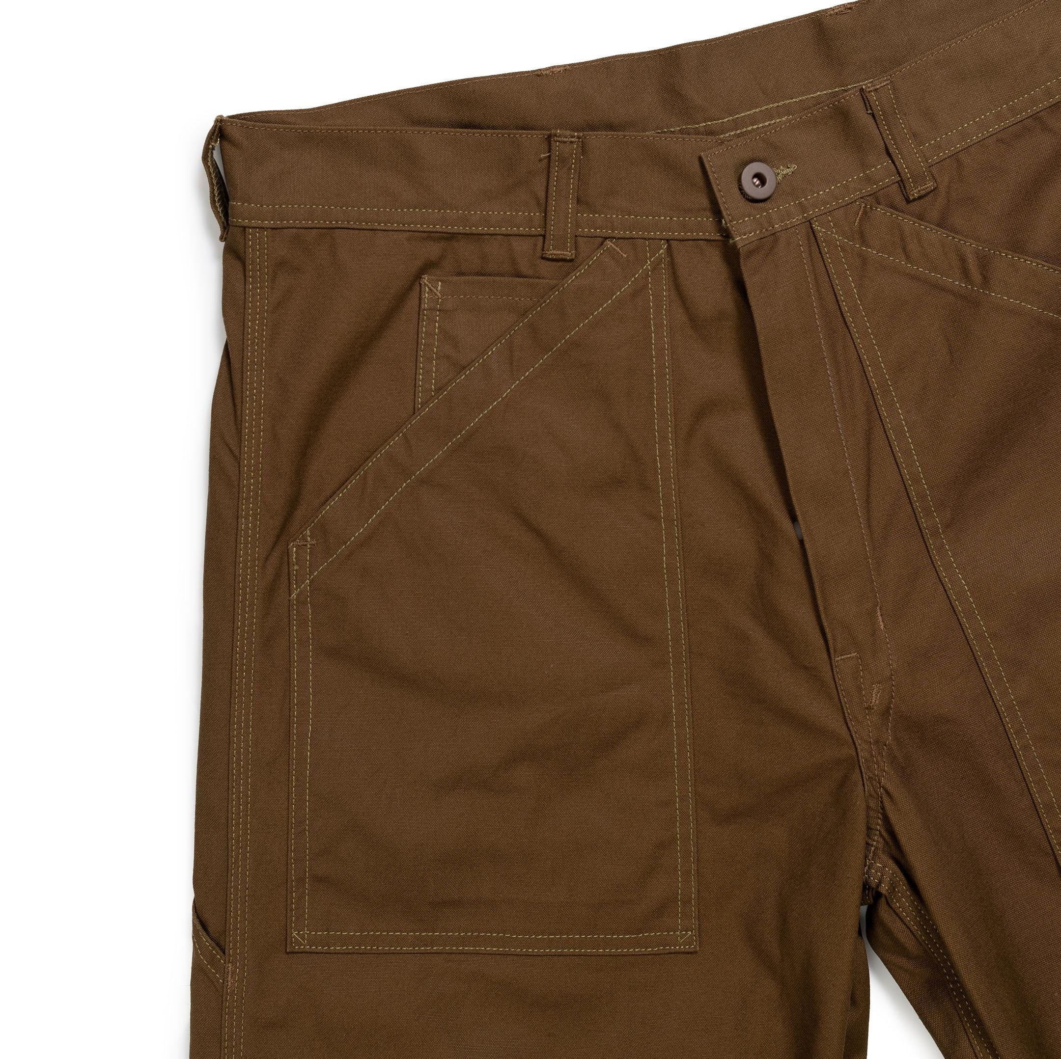 Coherence Paul Selvedge Yacht Canvas Ravello-Trousers-Clutch Cafe