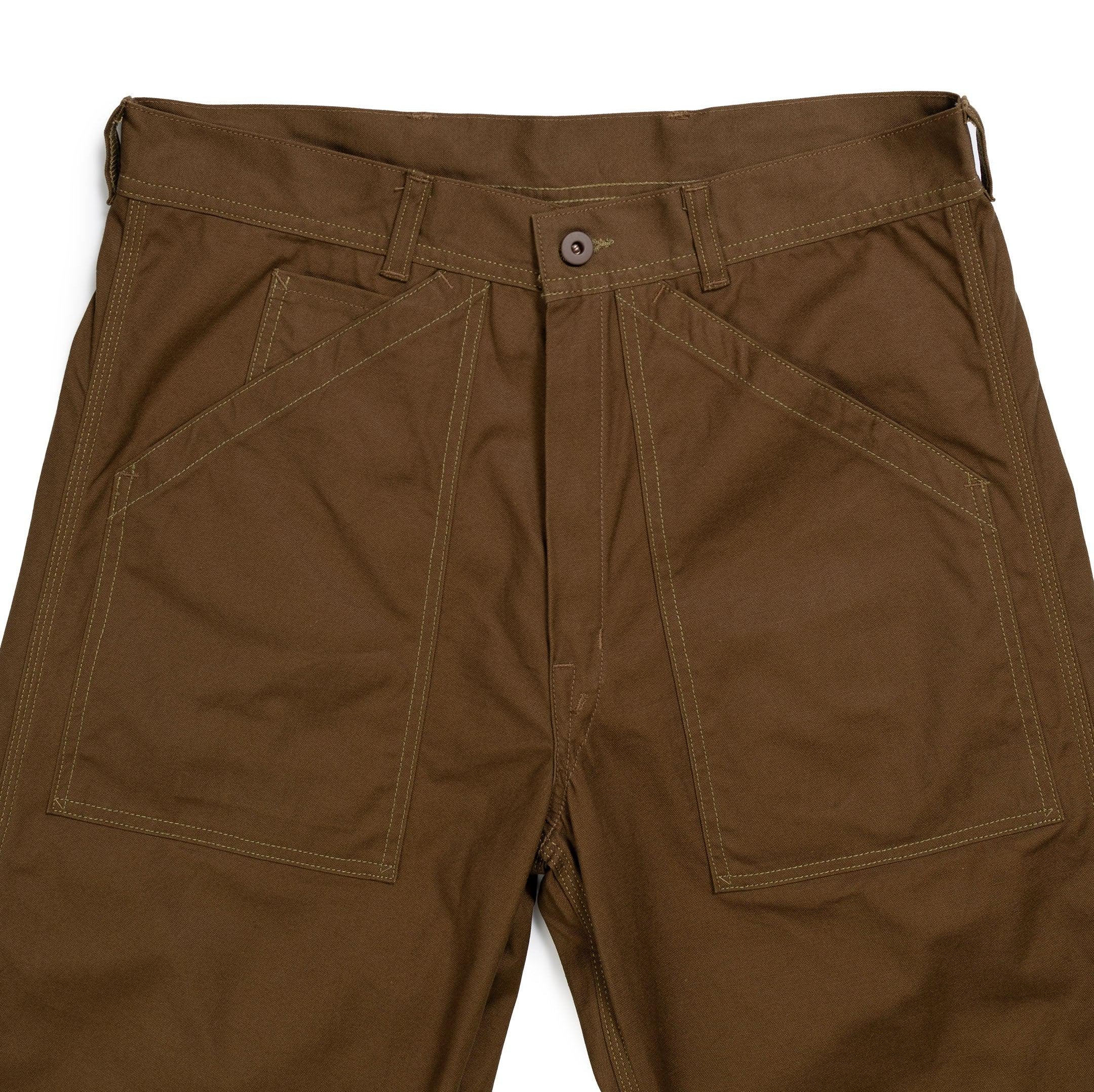 Coherence Paul Selvedge Yacht Canvas Ravello-Trousers-Clutch Cafe