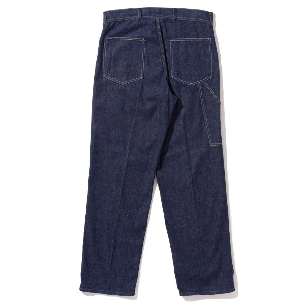 Coherence Paul Trousers 10 oz Logger Selvedge Denim Indigo-Trousers-Clutch Cafe