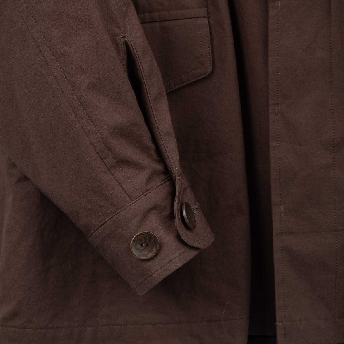 Coherence Robert-FLC Jacket Cacao-Jacket-Clutch Cafe