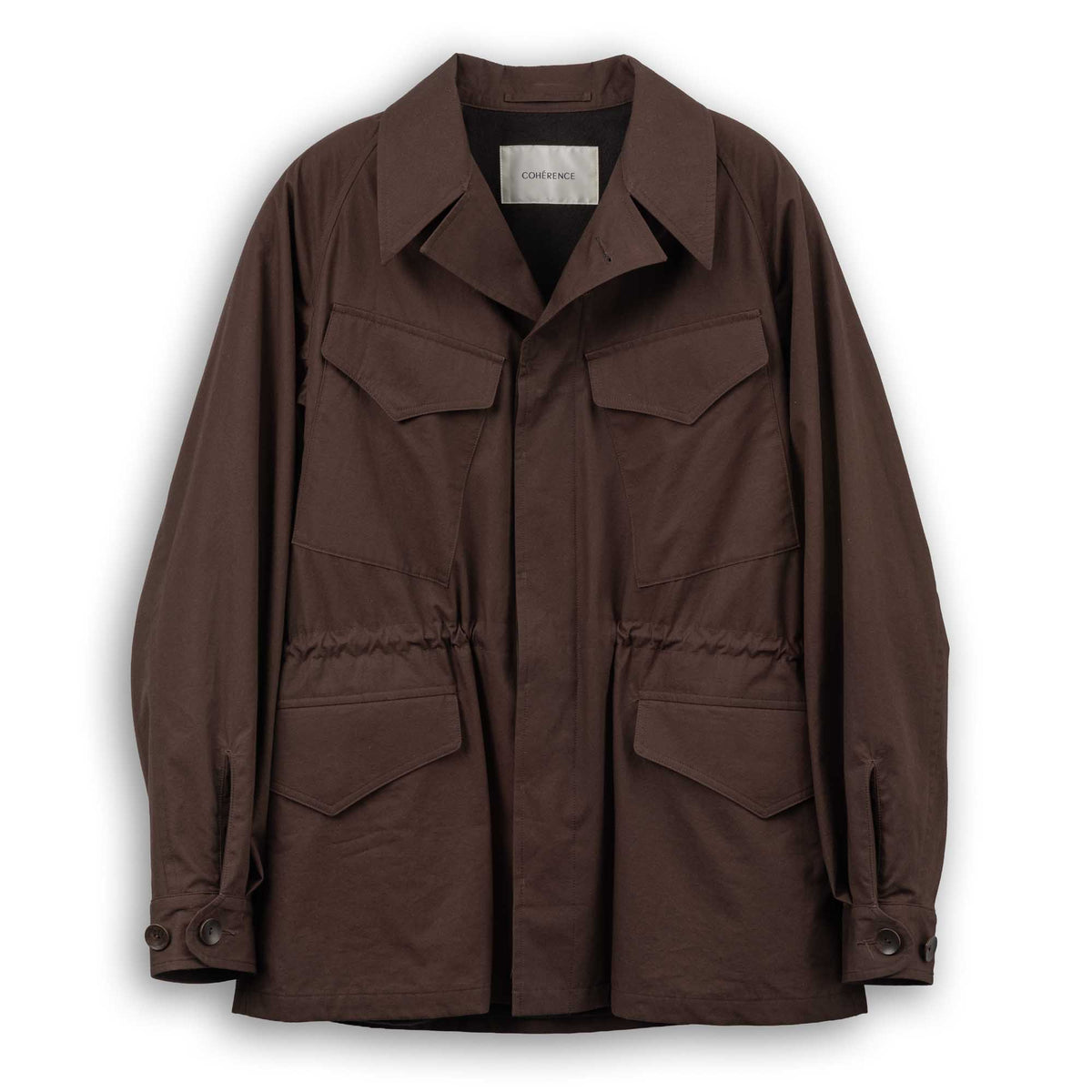 Coherence Robert-FLC Jacket Cacao-Jacket-Clutch Cafe