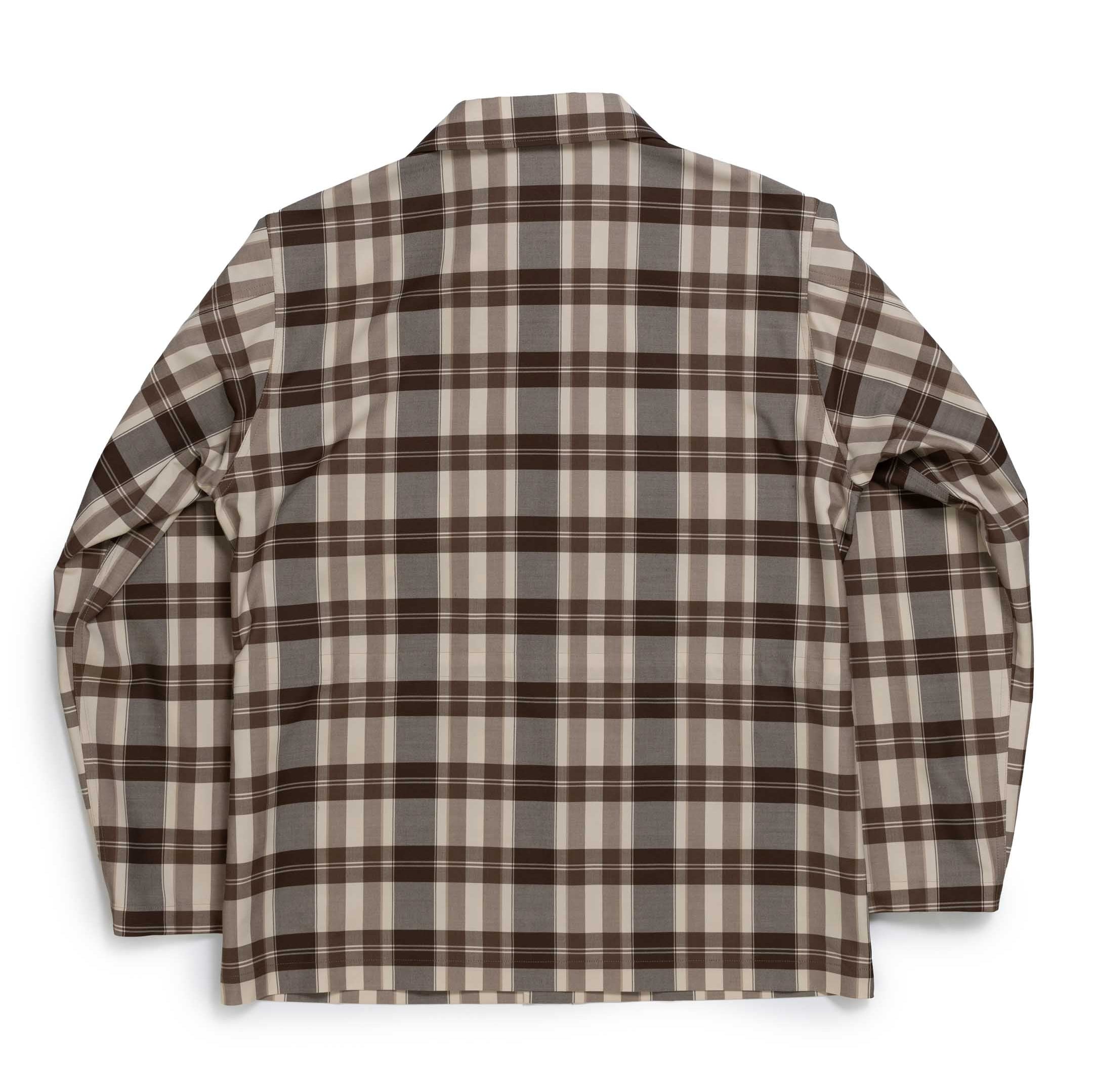 Coherence Vernon-D Antique Wool Gabardine Beige-Coat-Clutch Cafe