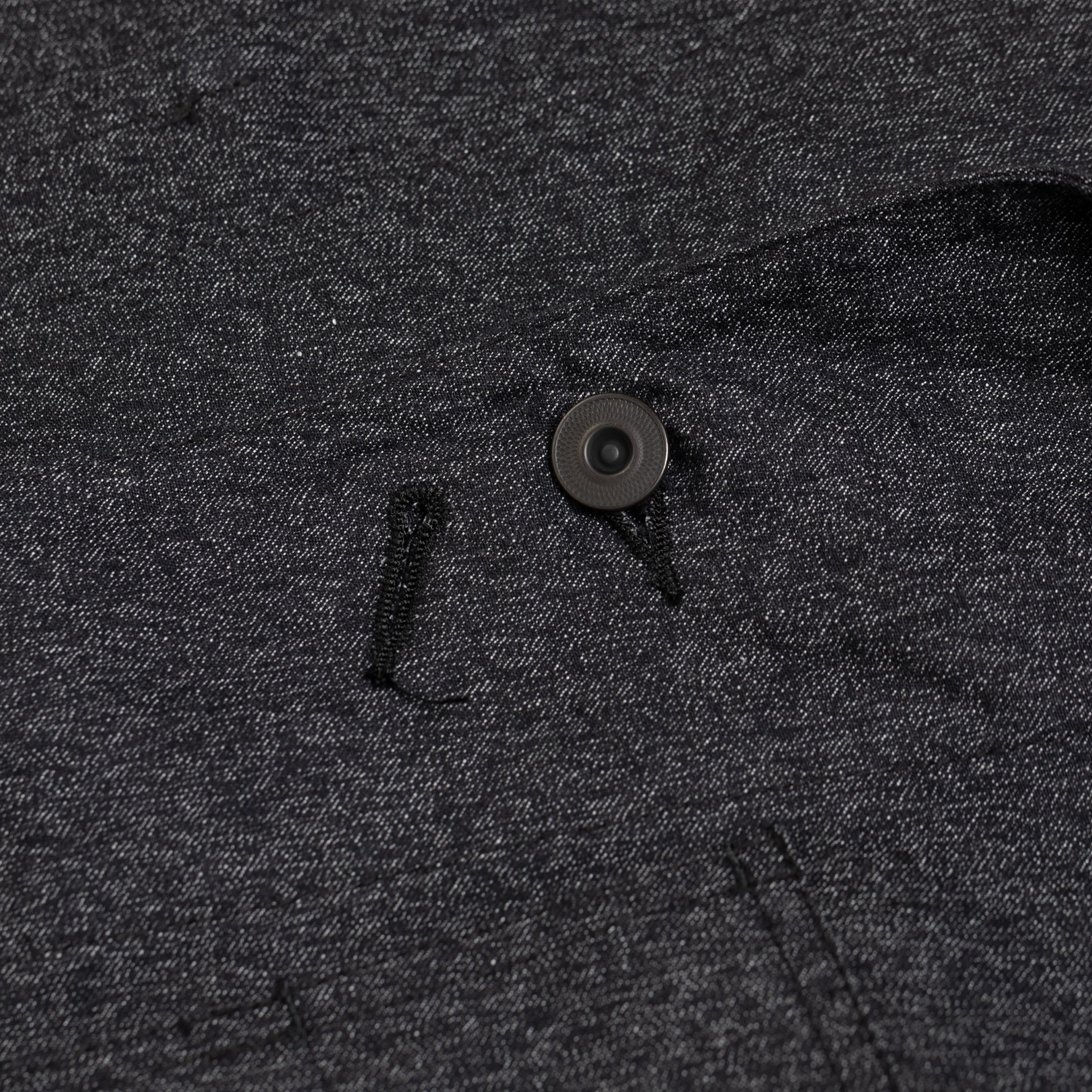 Cushman Lot. 21895 Black Chambray Coverall-Jacket-Clutch Cafe