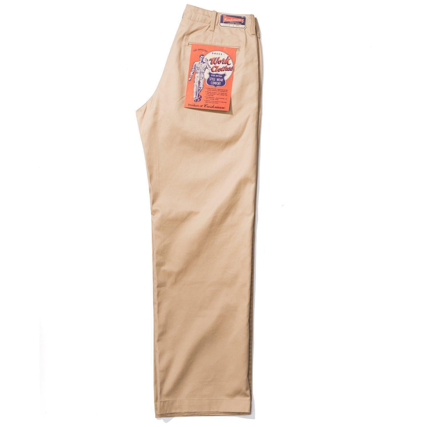 Cushman Lot 22011 '41 Model Chino-Trouser-Clutch Cafe