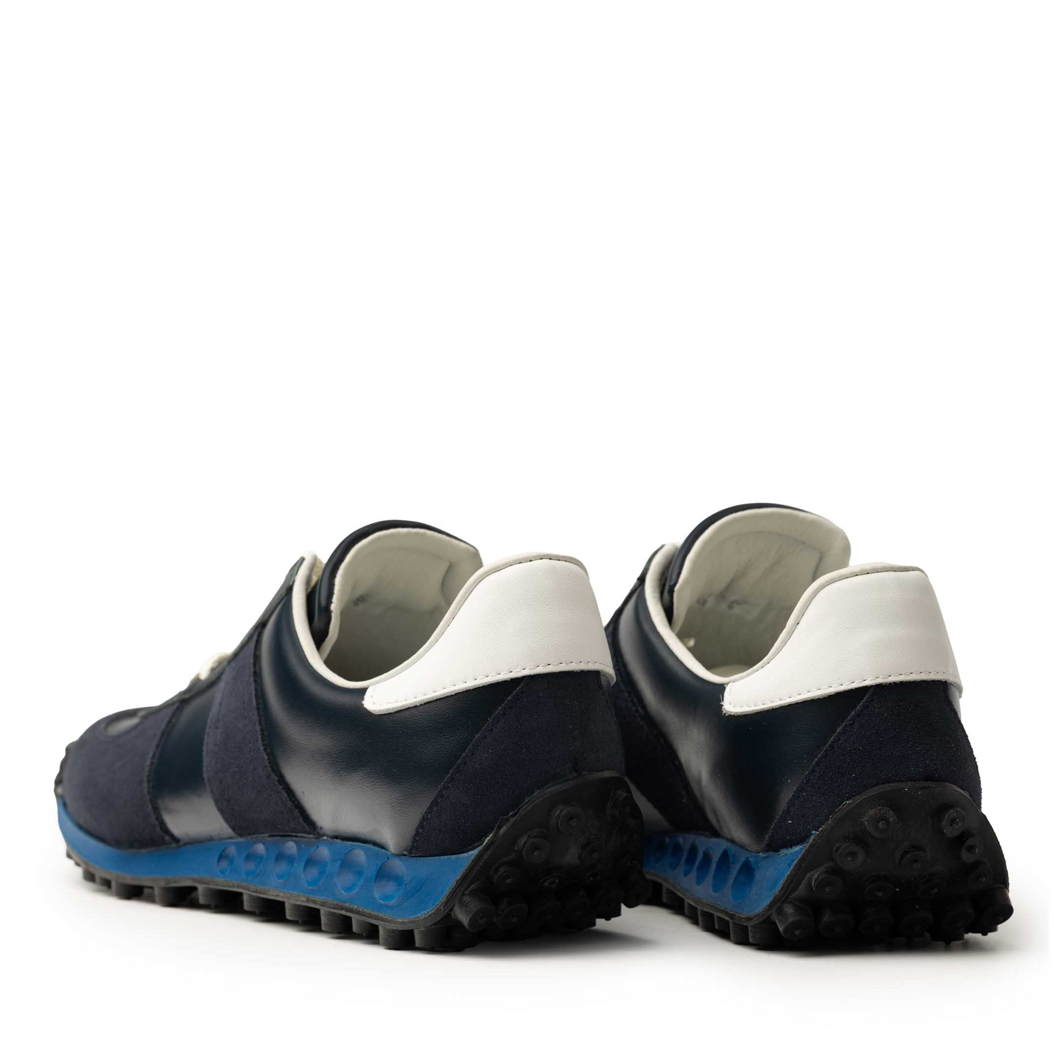 Der Sammler 1757 Galaende Sneakers Navy-Sneakers-Clutch Cafe