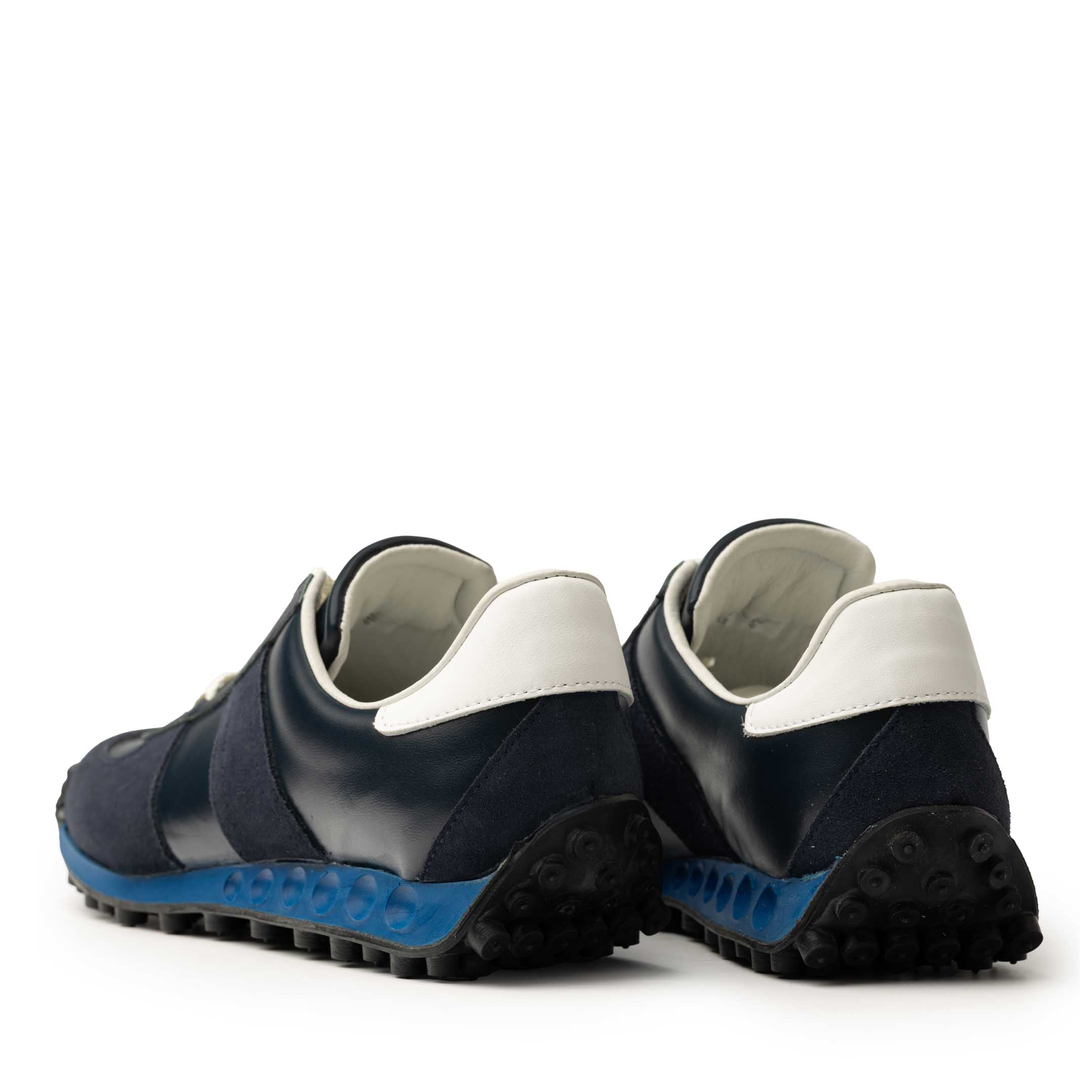 Der Sammler 1757 Galaende Sneakers Navy-Sneakers-Clutch Cafe