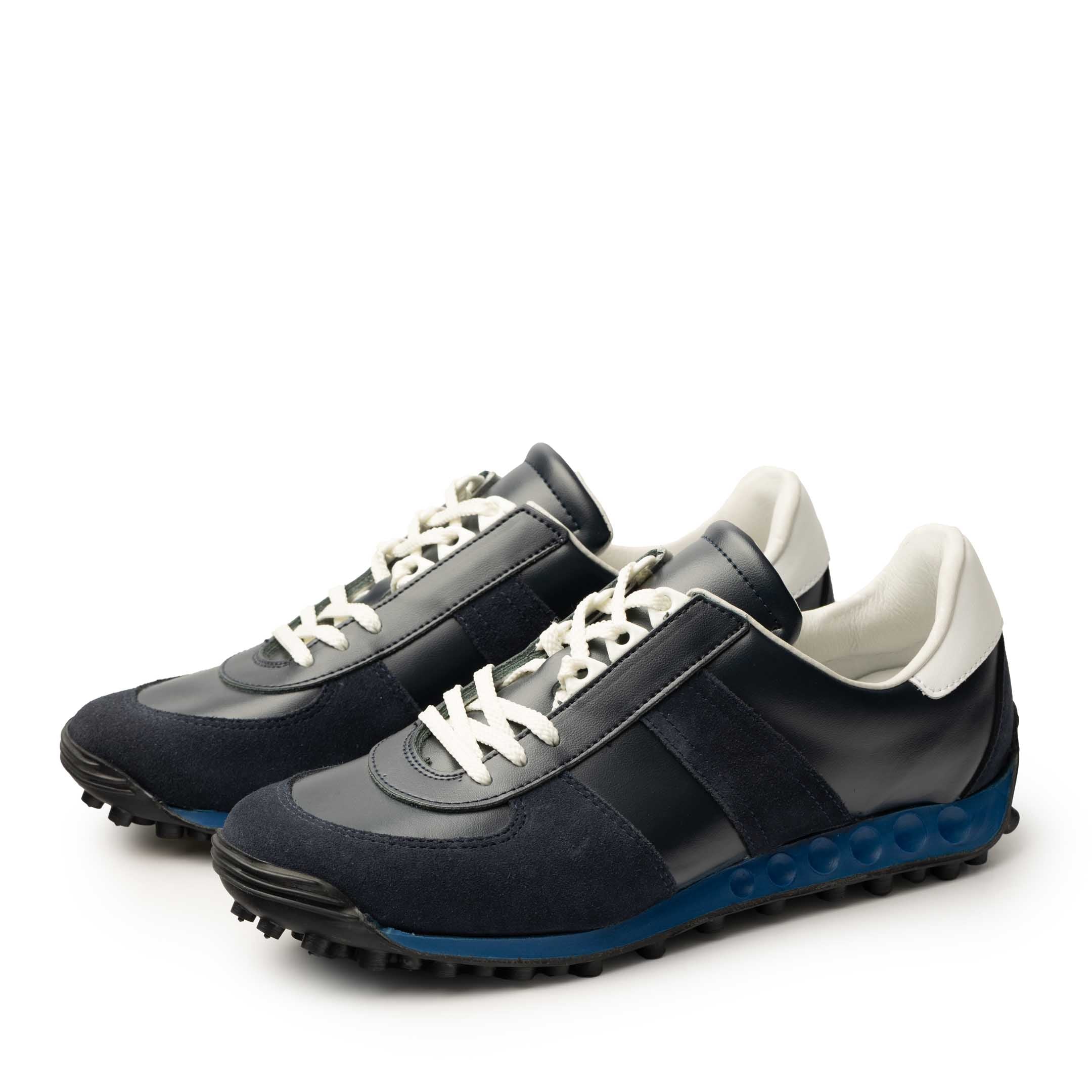 Der Sammler 1757 Galaende Sneakers Navy-Sneakers-Clutch Cafe