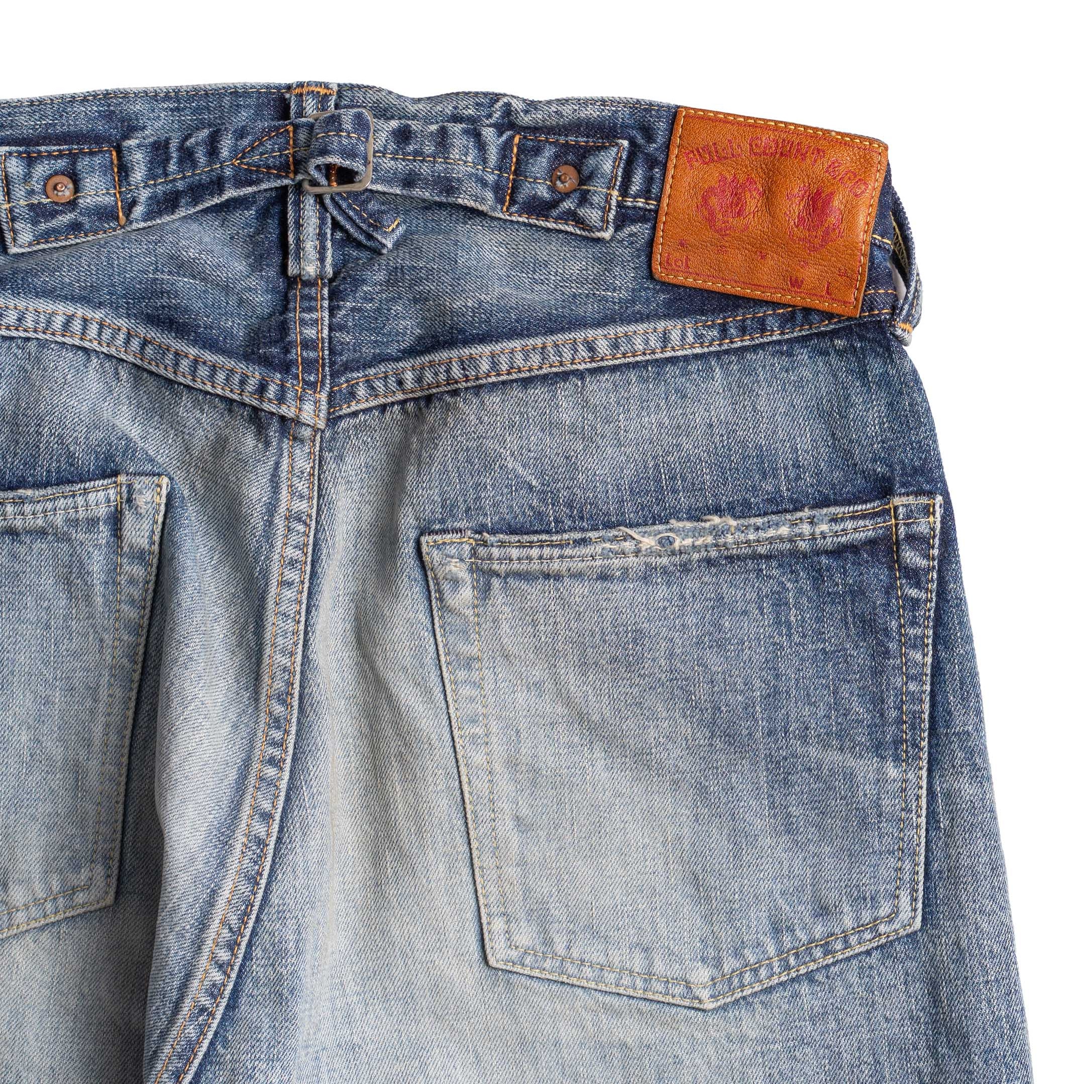 Full Count 1136 '1937 Model' Mykonos HW 13.7 oz Jean Indigo-Jean-Clutch Cafe-selvage denim-selfedge denim