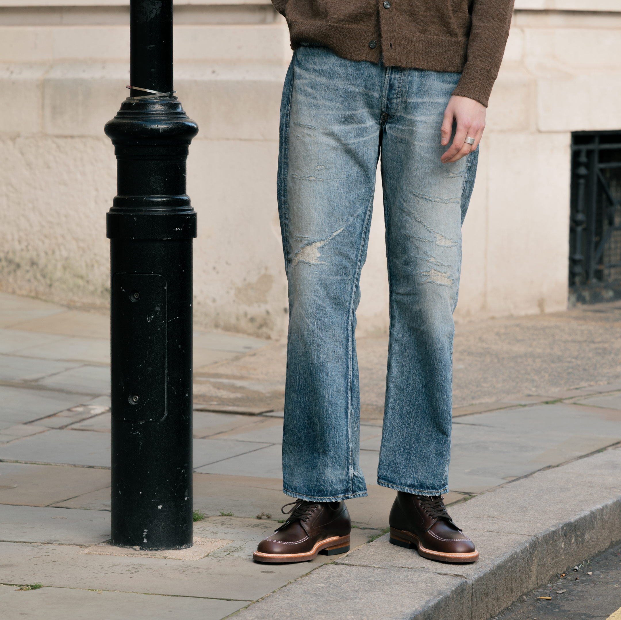 Full Count 1136 '1937 Model' Mykonos HW 13.7 oz Jean Indigo-Jean-Clutch Cafe-selvage denim-selfedge denim
