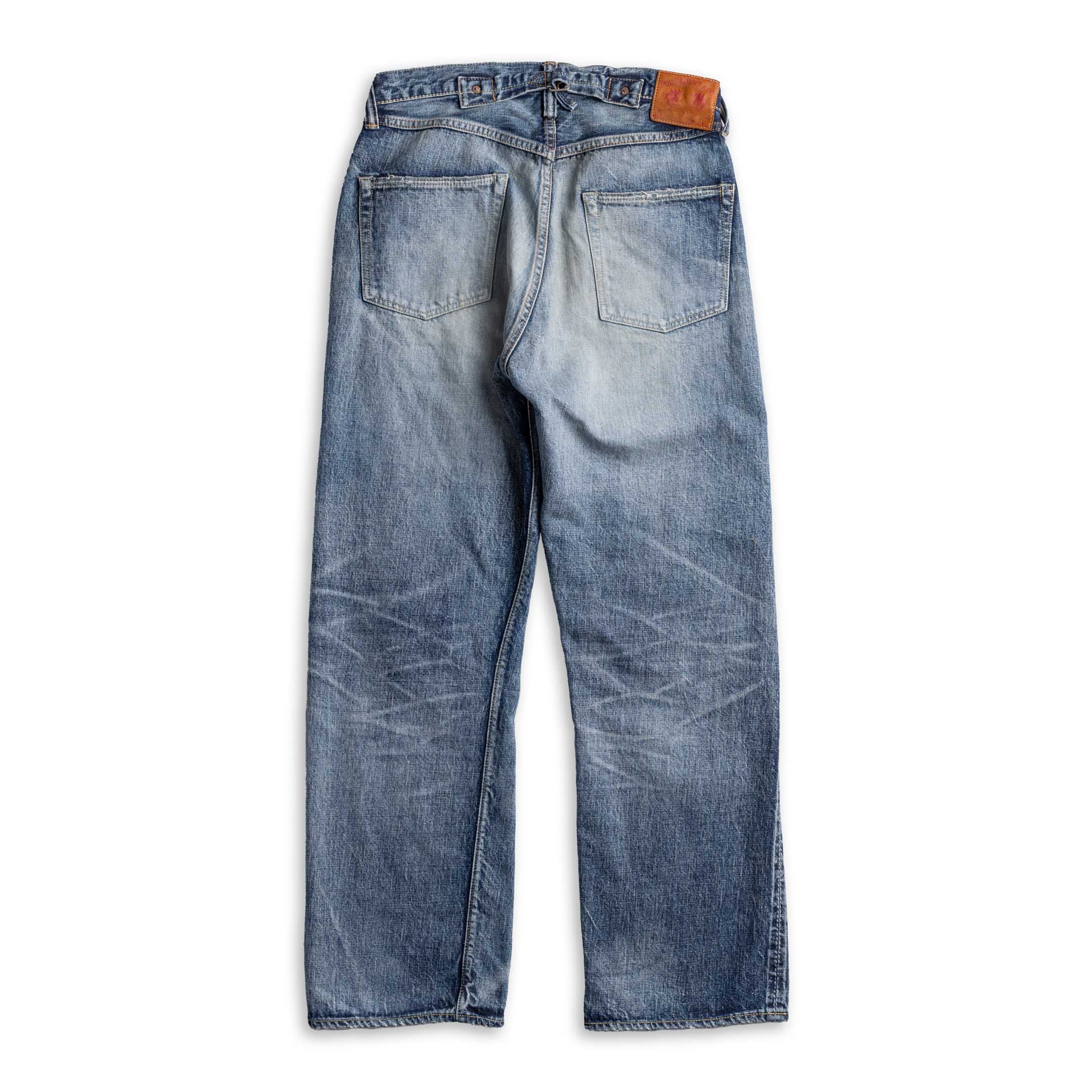Full Count 1136 '1937 Model' Mykonos HW 13.7 oz Jean Indigo-Jean-Clutch Cafe-selvage denim-selfedge denim