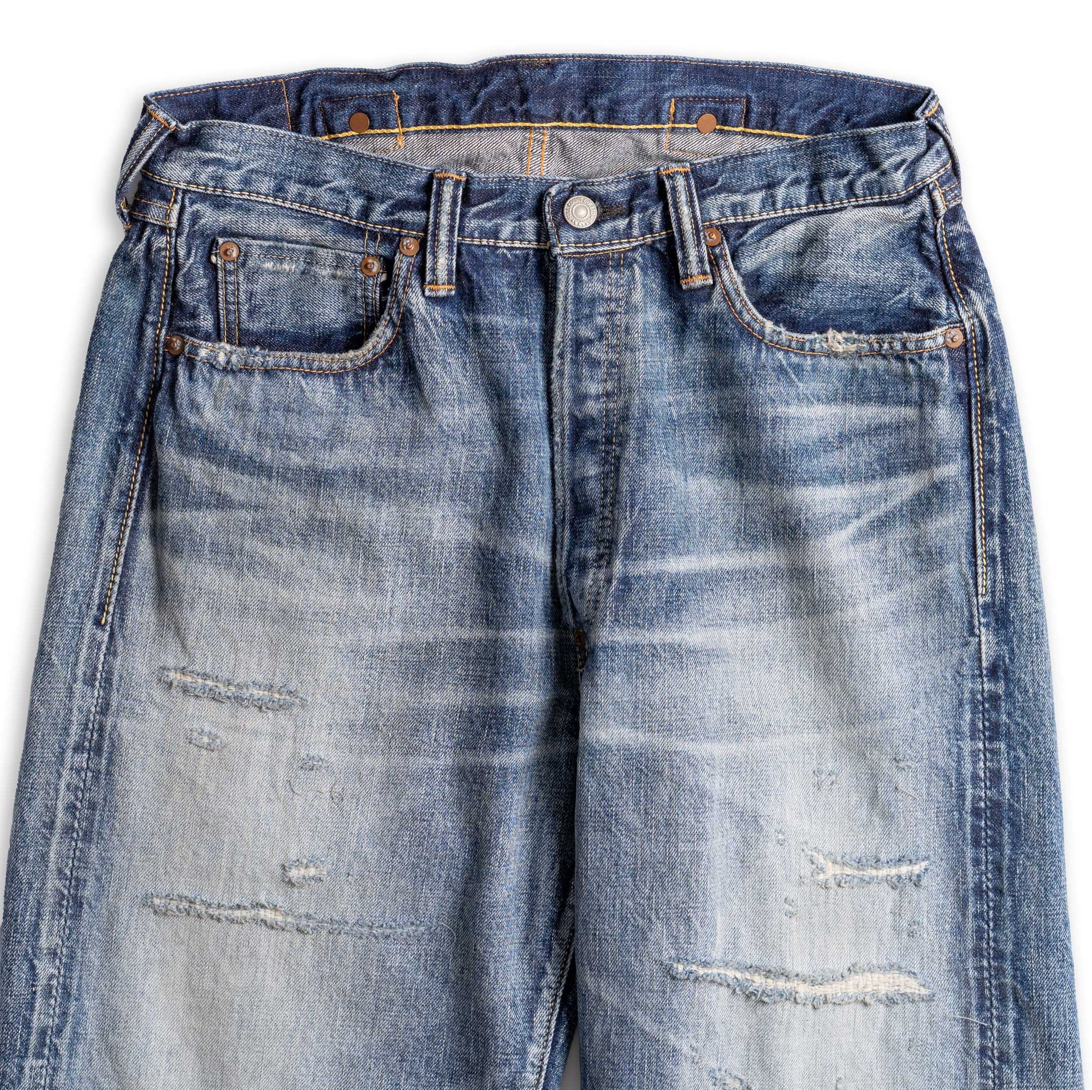 Full Count 1136 '1937 Model' Mykonos HW 13.7 oz Jean Indigo-Jean-Clutch Cafe-selvage denim-selfedge denim