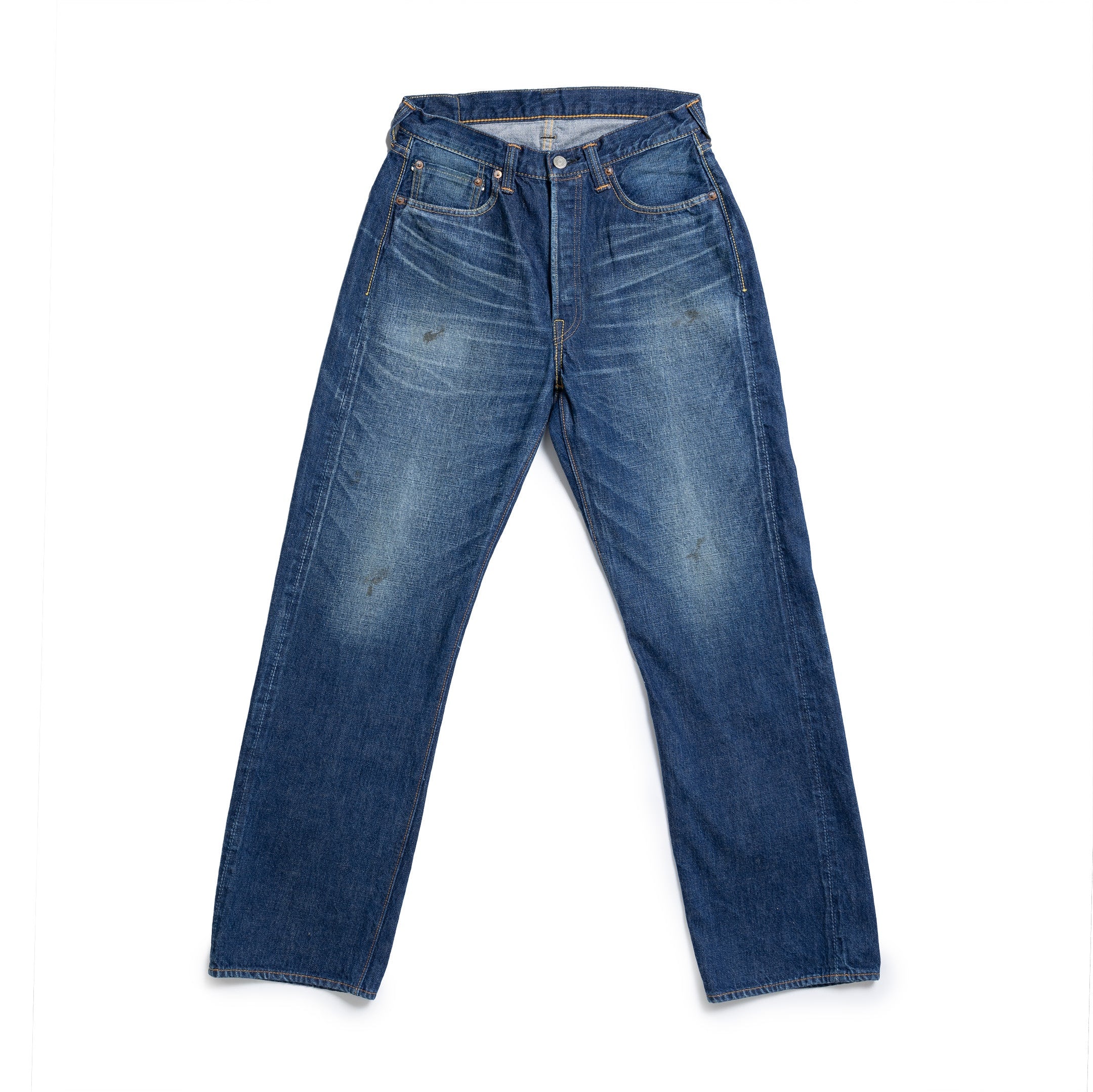 Full Count 1344-0105 More Than Real Jean-Jean-Clutch Cafe-selvage denim-selfedge denim