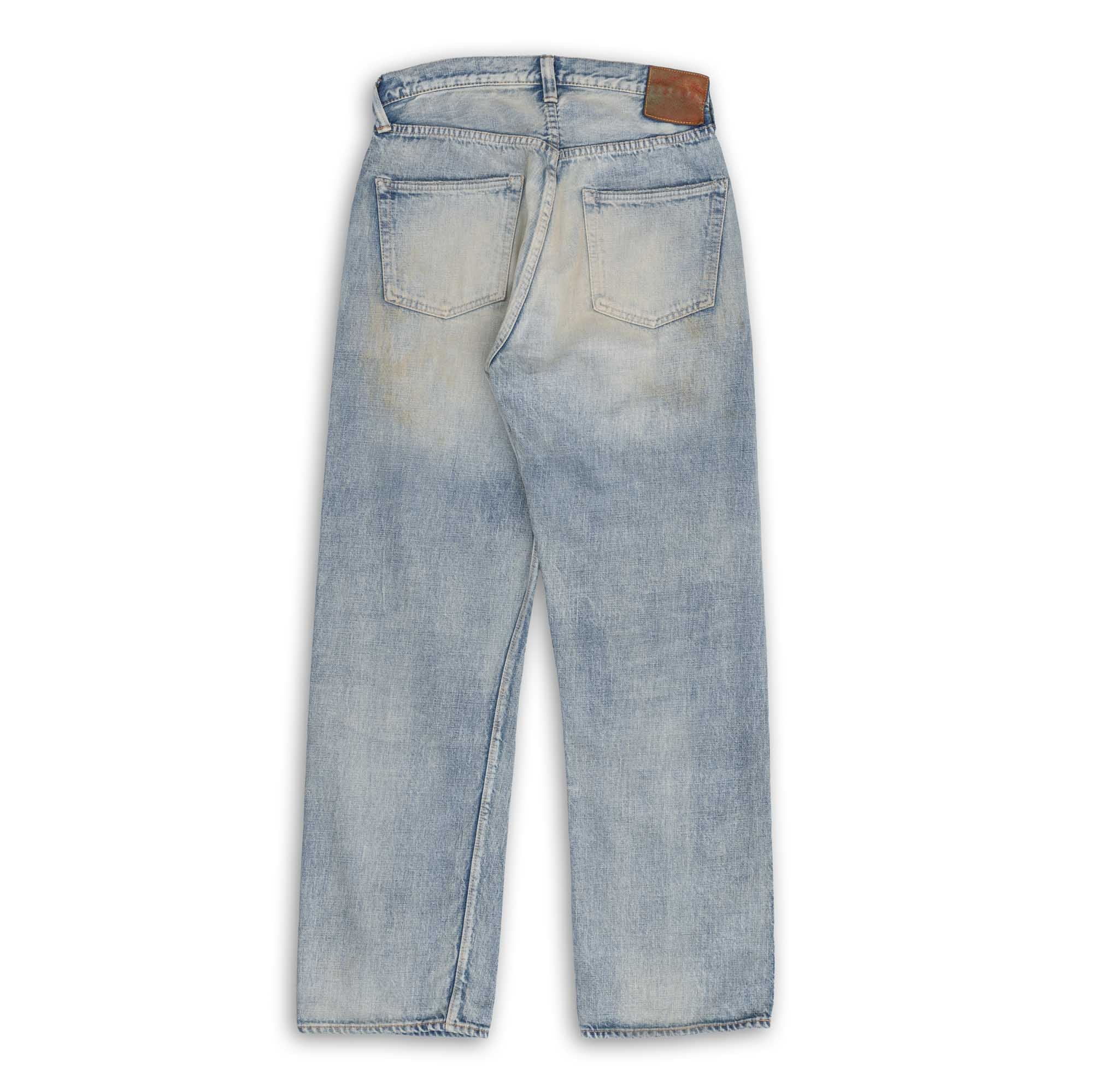 Full Count 1354-0105 Santa Monica Jean-Jean-Clutch Cafe-selvage denim-selfedge denim