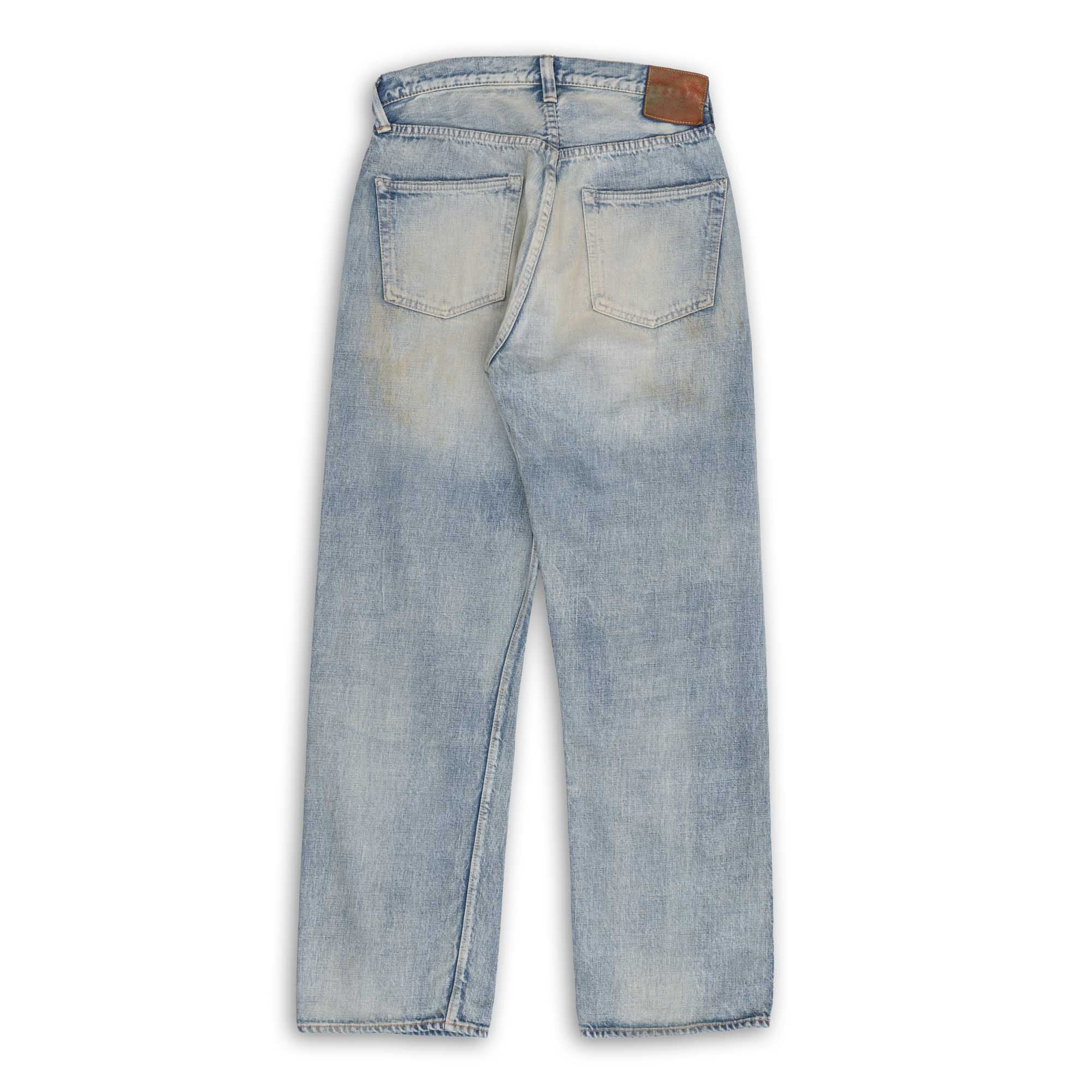 Full Count 1354-0105 Santa Monica Jean-Jean-Clutch Cafe-selvage denim-selfedge denim