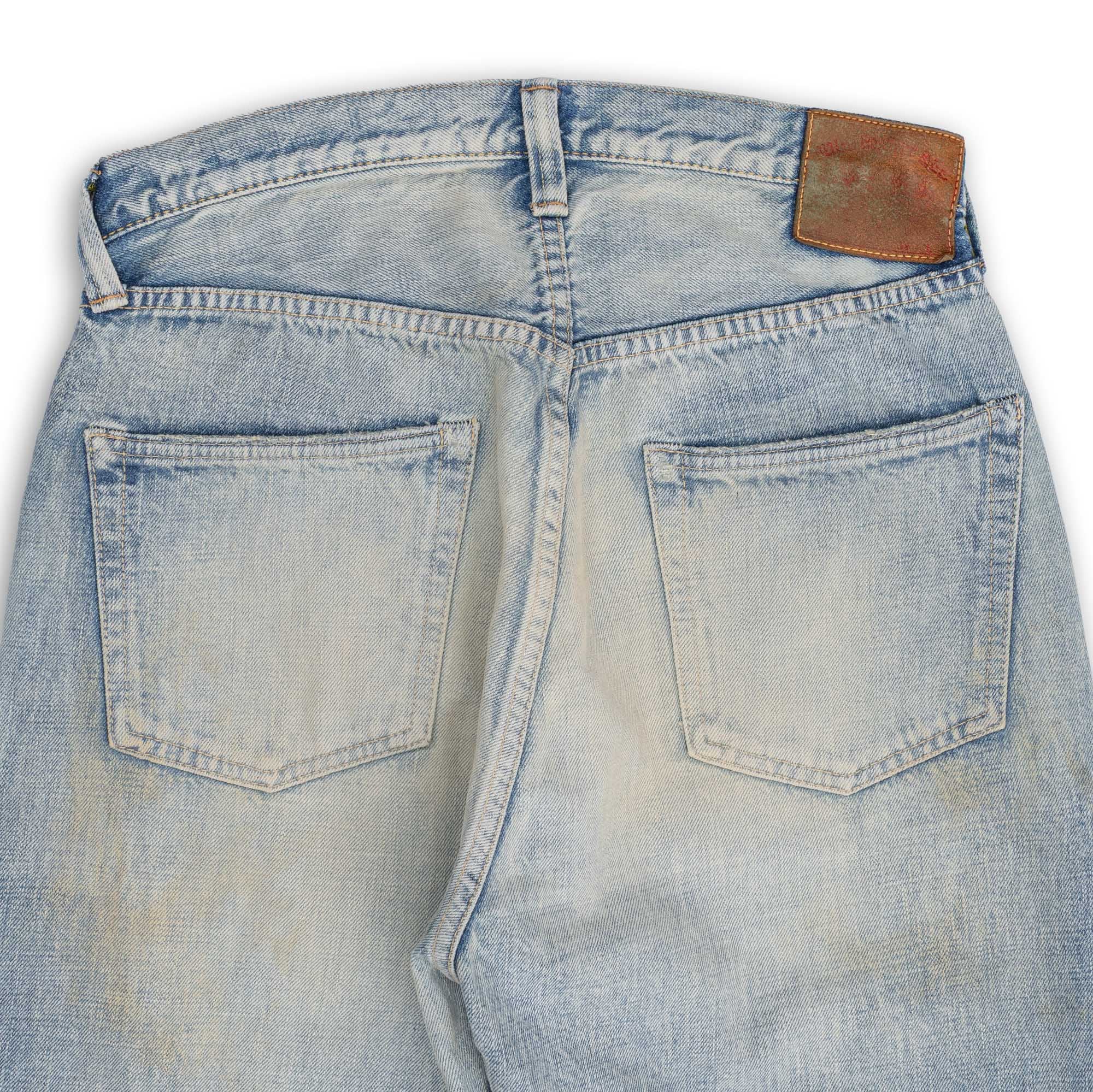 Full Count 1354-0105 Santa Monica Jean-Jean-Clutch Cafe-selvage denim-selfedge denim