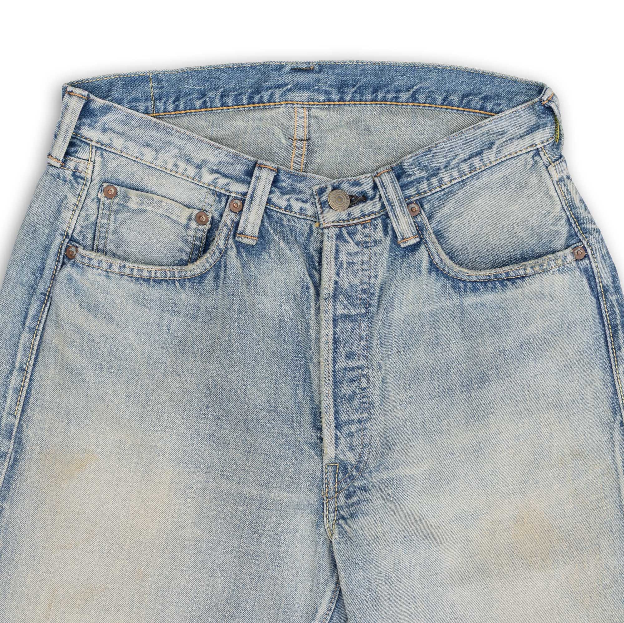 Full Count 1354-0105 Santa Monica Jean-Jean-Clutch Cafe-selvage denim-selfedge denim