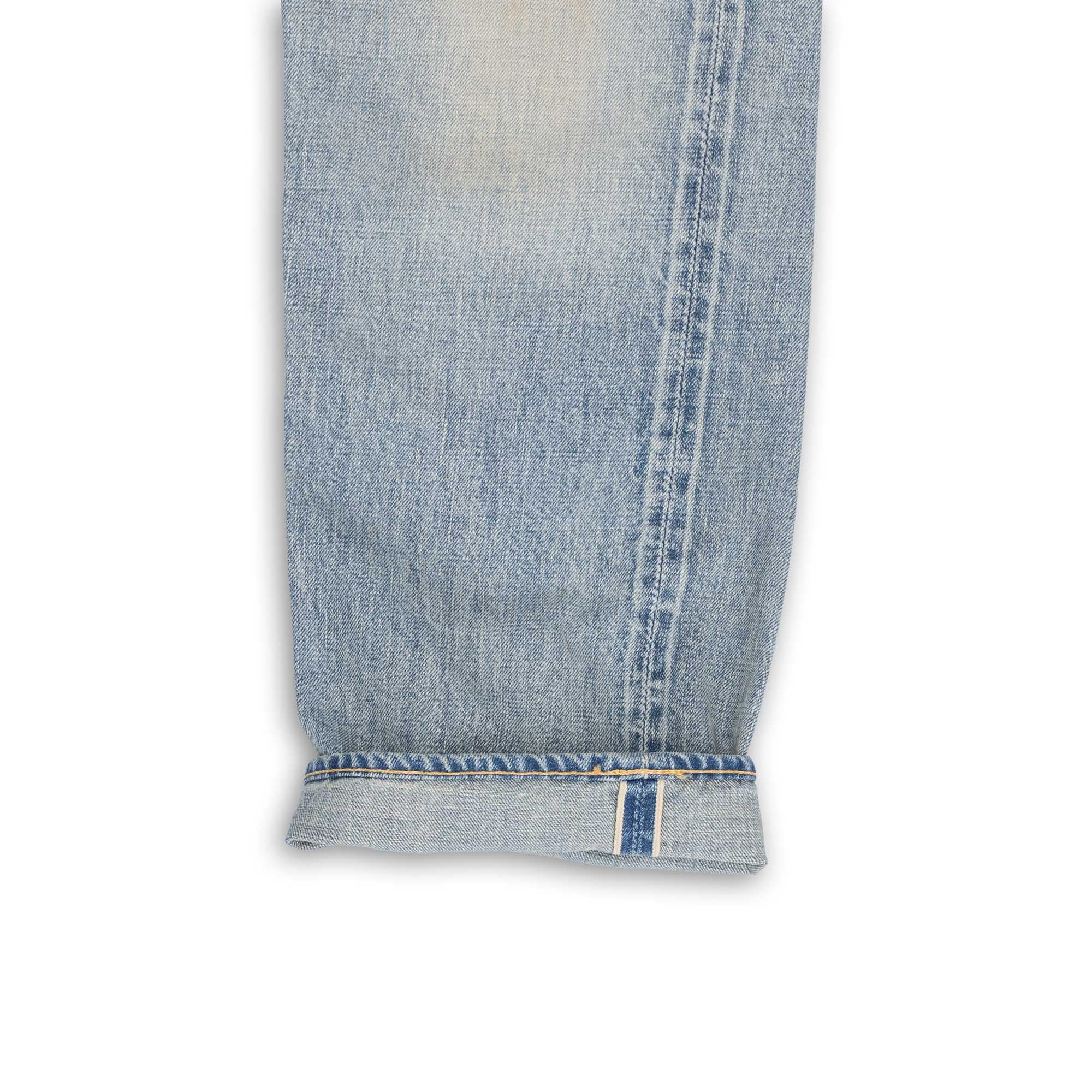 Full Count 1354-0105 Santa Monica Jean-Jean-Clutch Cafe-selvage denim-selfedge denim