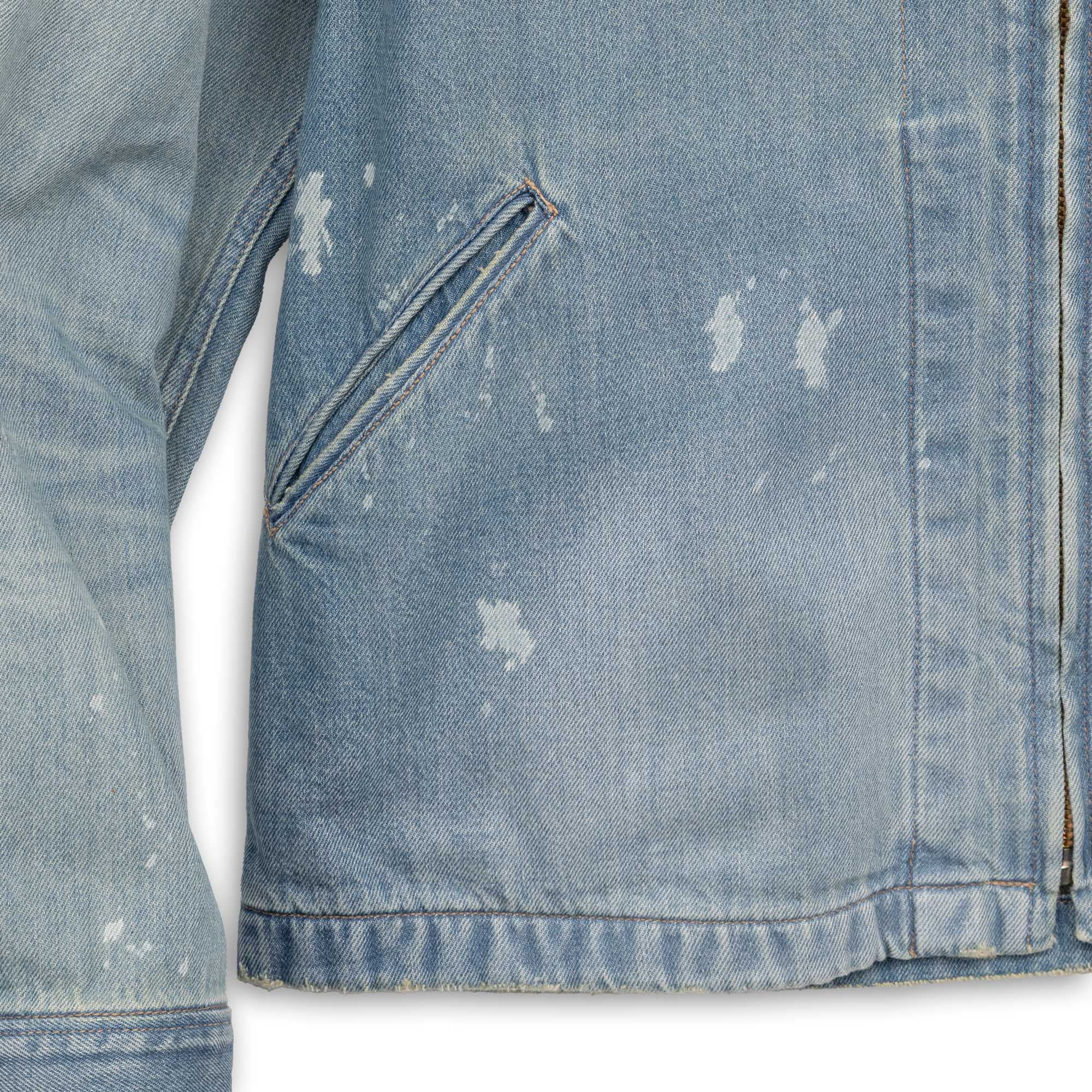 Full Count Denim Sport Jacket Vintage Finish Indigo-Jacket-Clutch Cafe