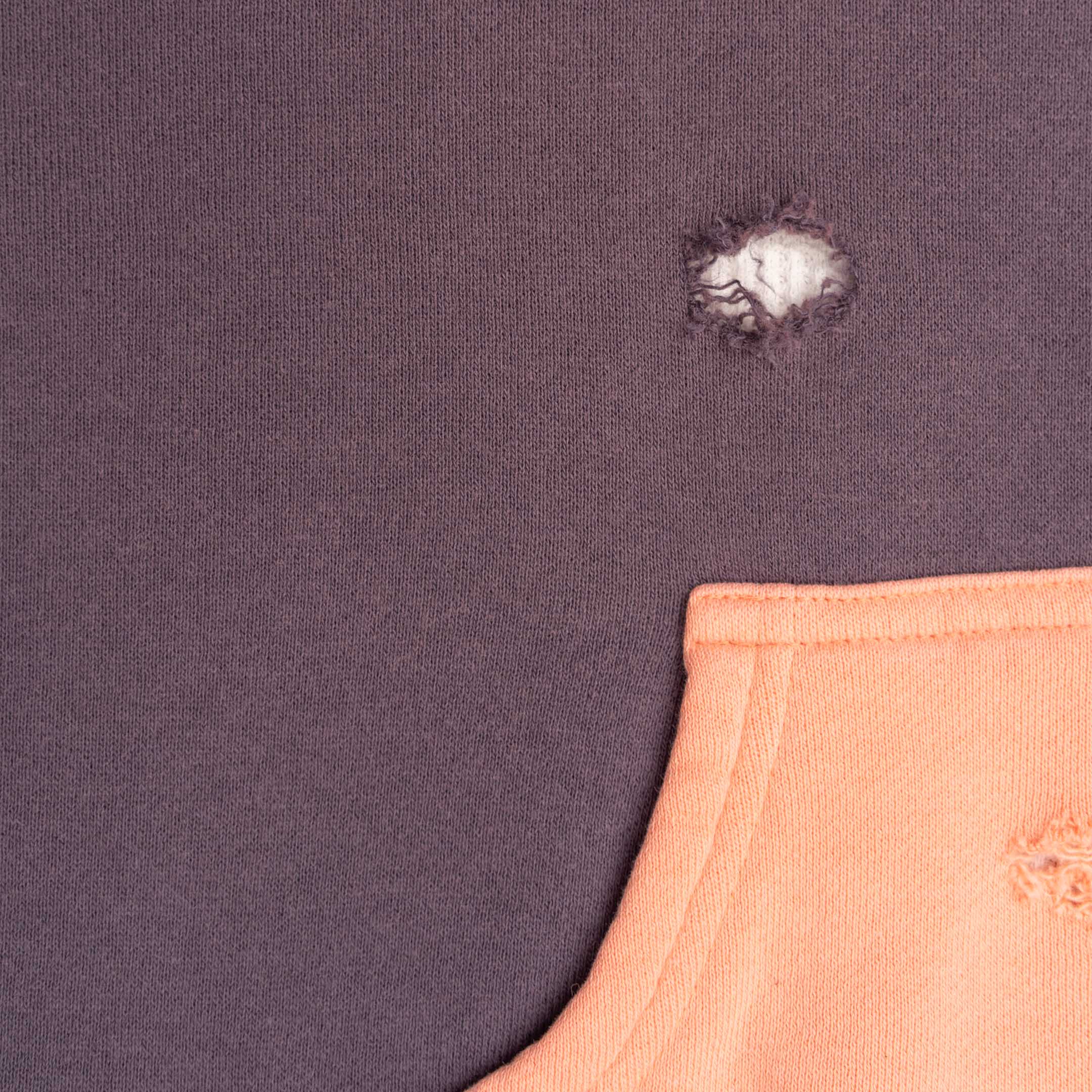 Full Count Double Face Hooded Sweatshirt VF Egg/Pink-Hooded Sweatshirt-Clutch Cafe