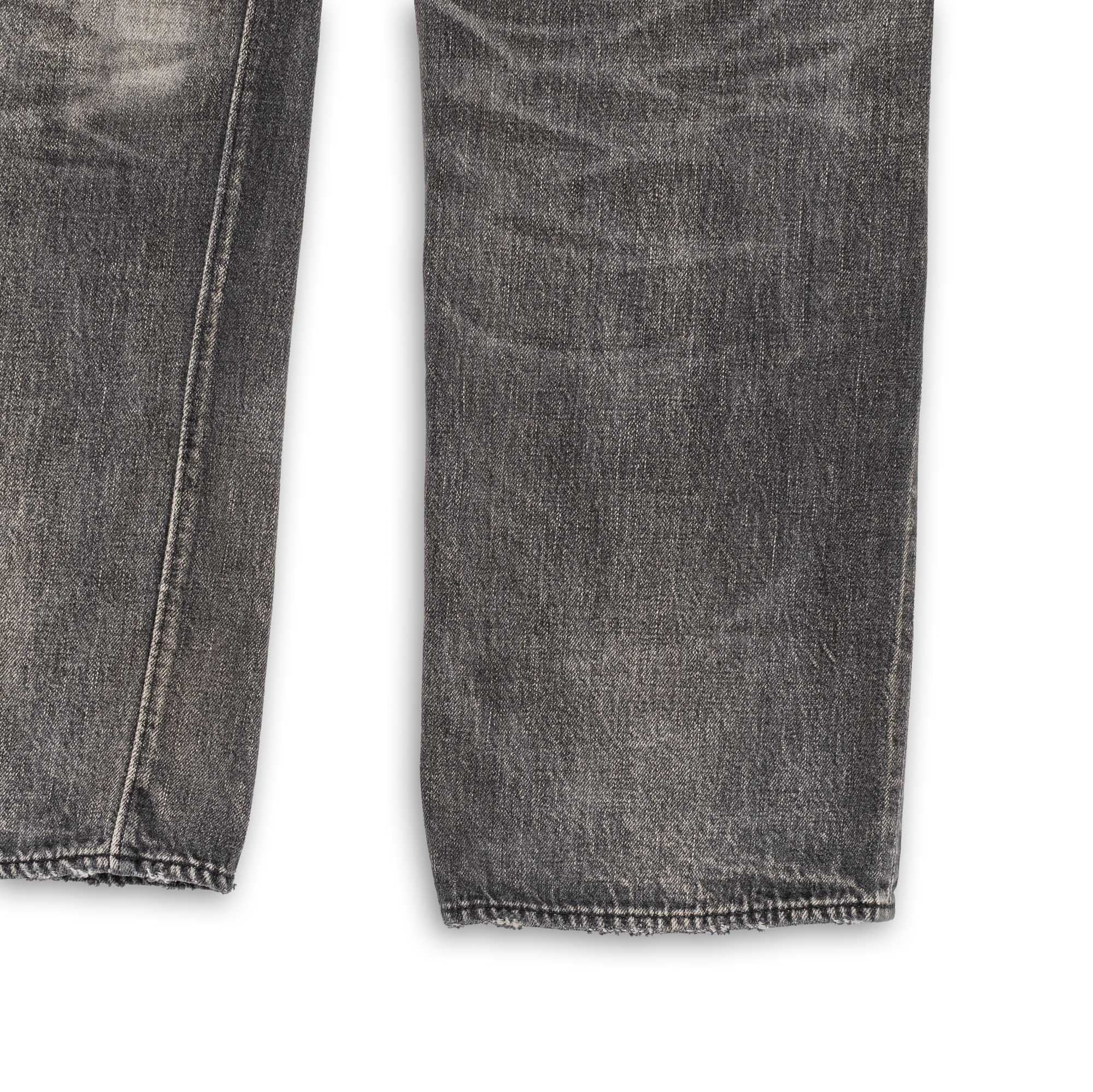 Full Count S0105 WWII Model 11.5oz Black Denim Jeans HW 'Master Of Reality' Black-Jeans-Clutch Cafe-selvage denim-selfedge denim