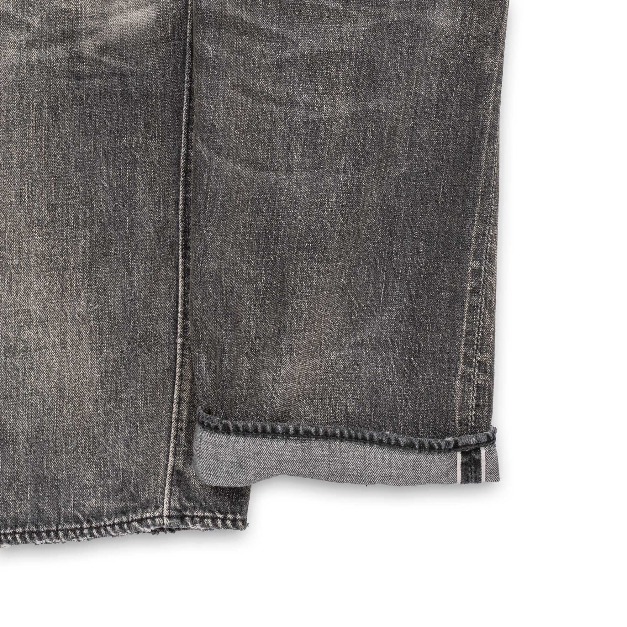 Full Count S0105 WWII Model 11.5oz Black Denim Jeans HW 'Master Of Reality' Black-Jeans-Clutch Cafe-selvage denim-selfedge denim