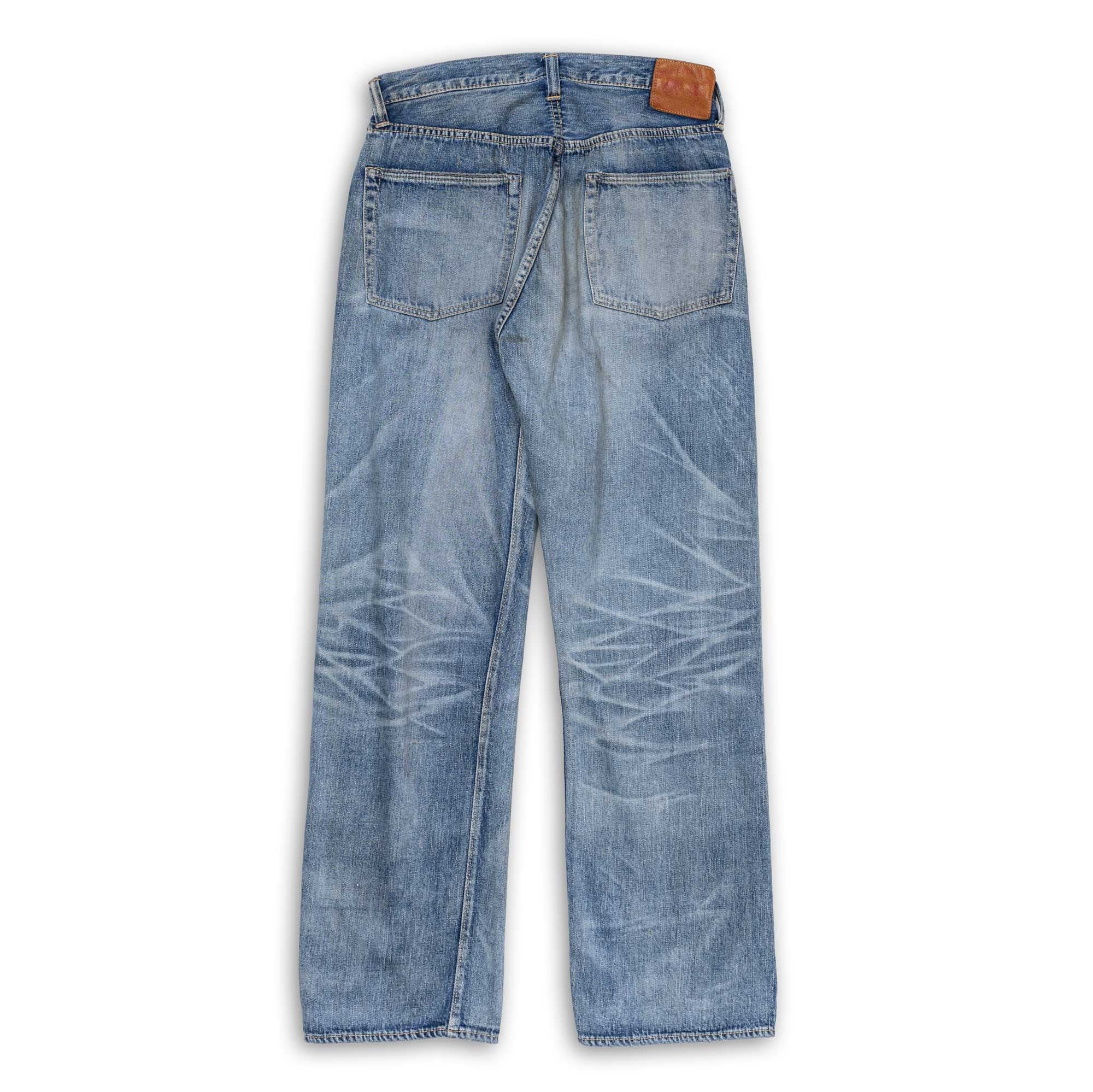 Full Count S0105 WWII Model 11.5oz Denim Jeans HW 'Master Of Reality' Indigo-Jeans-Clutch Cafe-selvage denim-selfedge denim