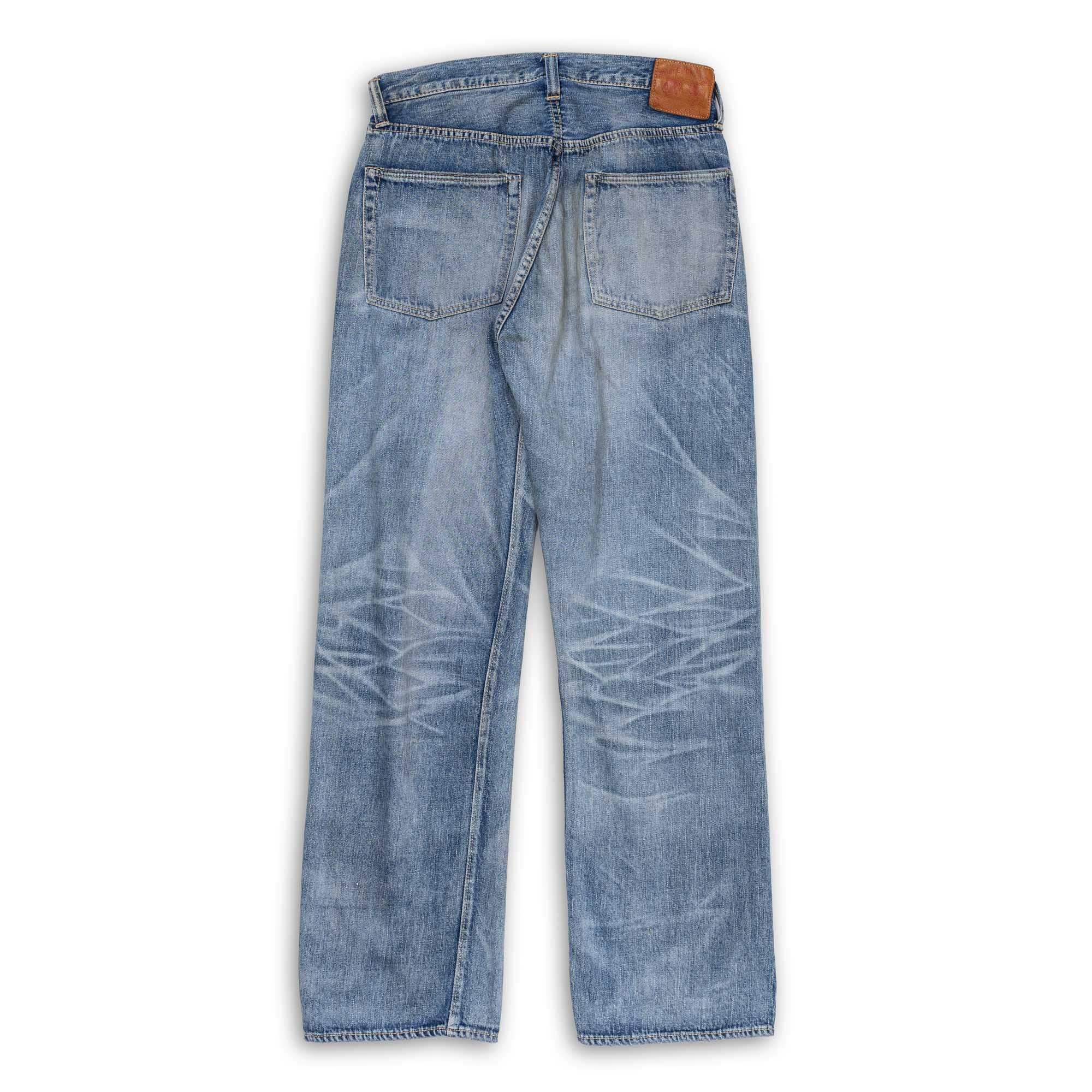 Full Count S0105 WWII Model 11.5oz Denim Jeans HW 'Master Of Reality' Indigo-Jeans-Clutch Cafe-selvage denim-selfedge denim