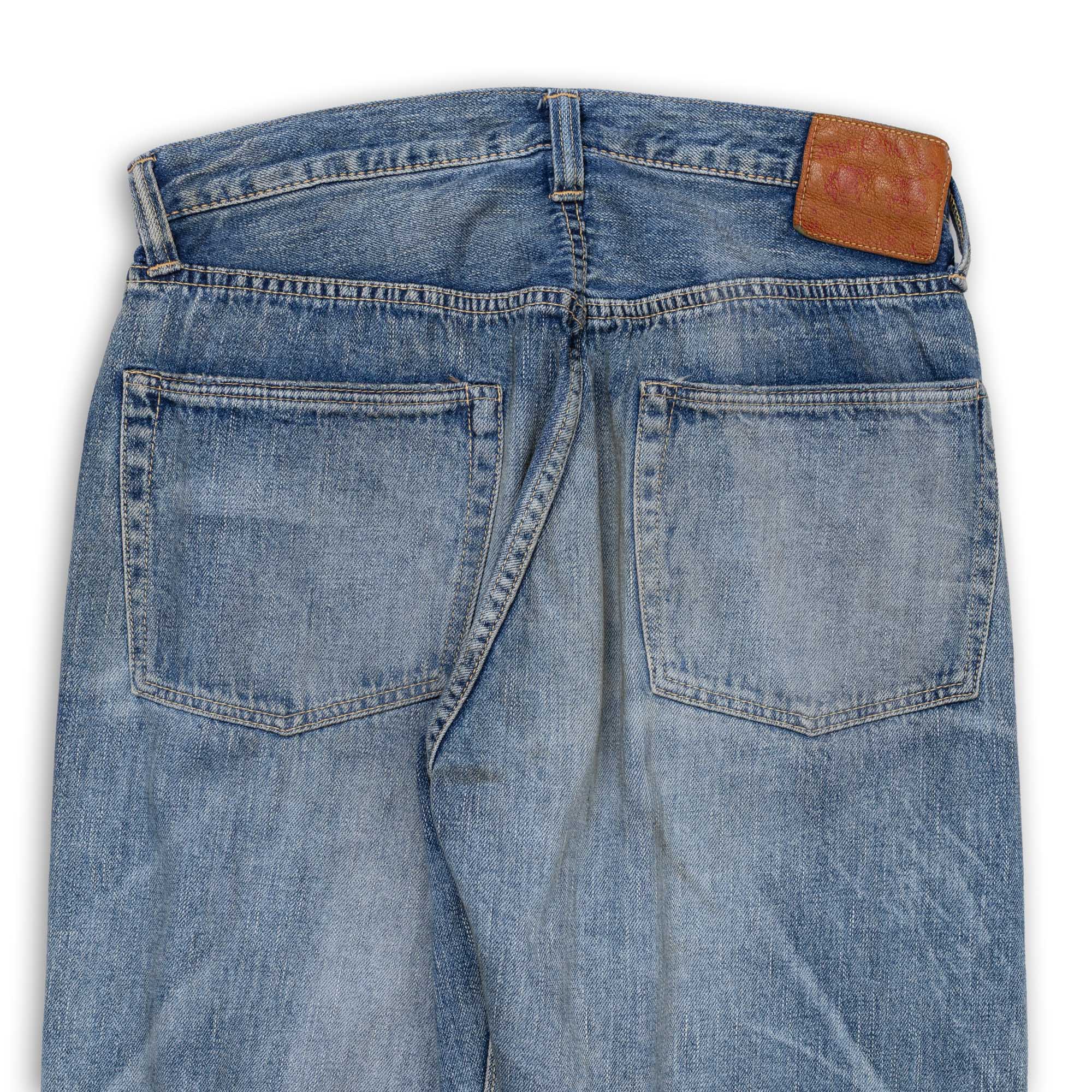 Full Count S0105 WWII Model 11.5oz Denim Jeans HW 'Master Of Reality' Indigo-Jeans-Clutch Cafe-selvage denim-selfedge denim
