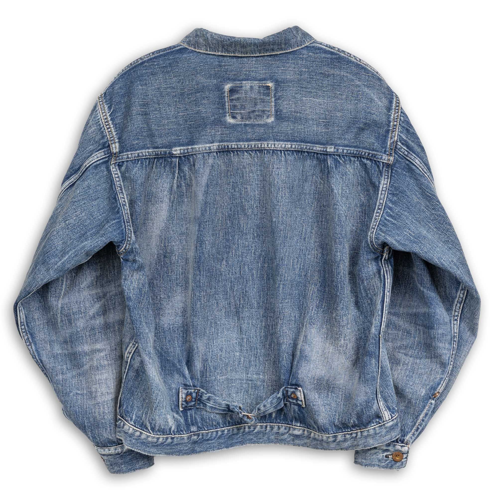 Full Count S2107 WWII Model 11.5oz Denim Jacket HW 'Master Of Reality' Indigo-Clutch Cafe