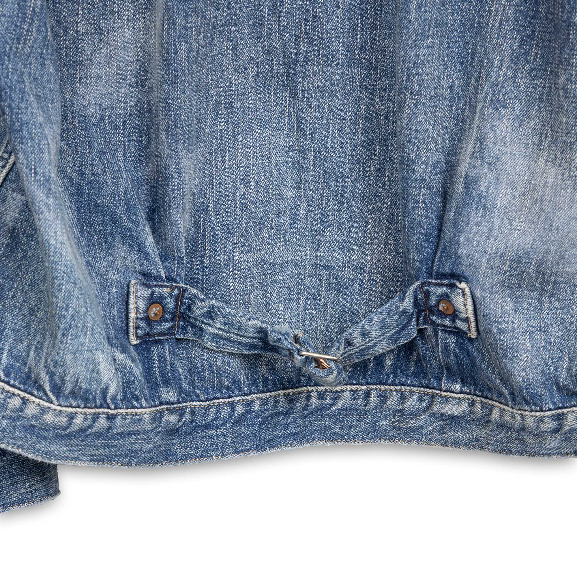 Full Count S2107 WWII Model 11.5oz Denim Jacket HW 'Master Of Reality' Indigo-Clutch Cafe